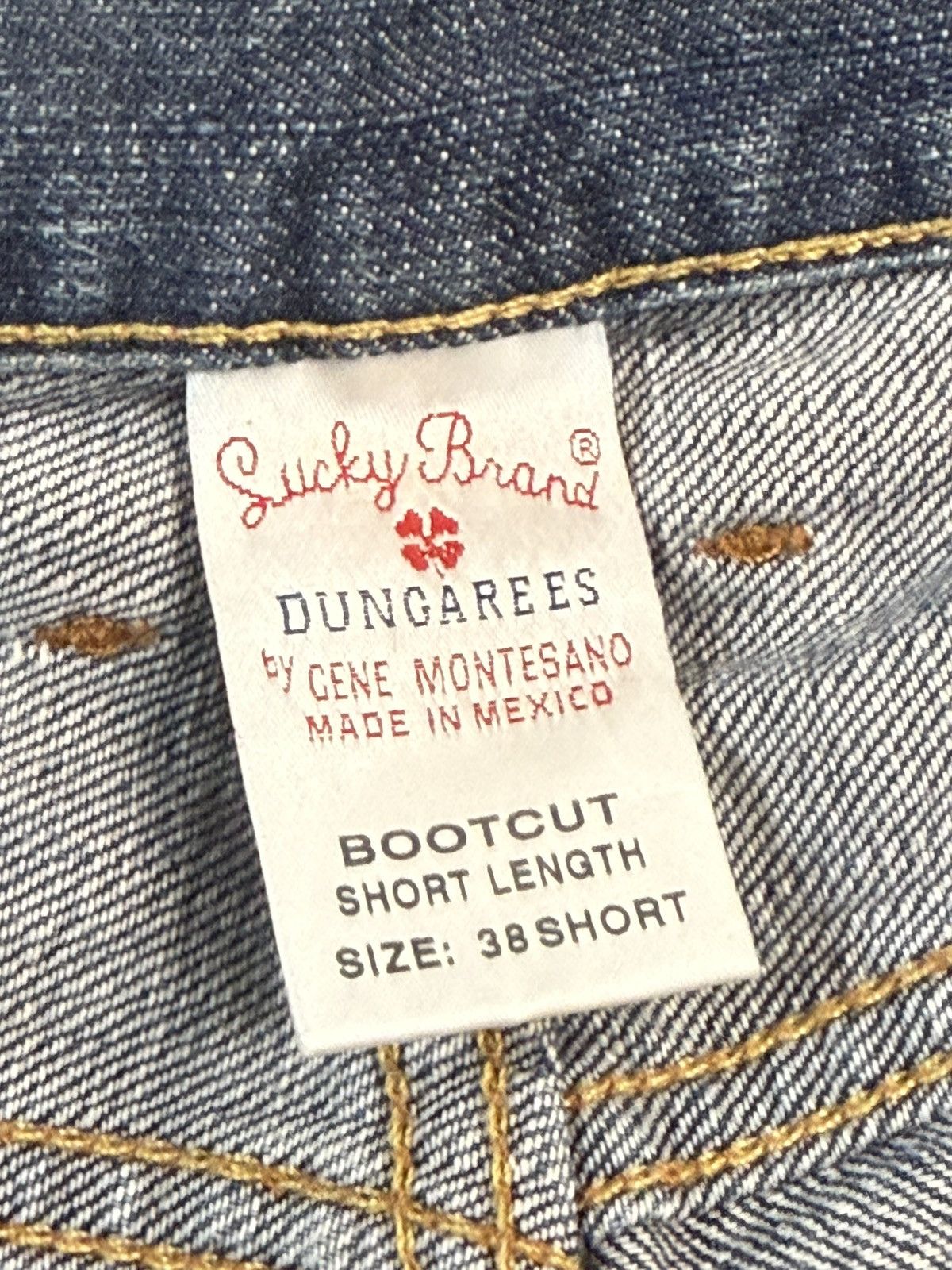 Lucky Brand × Vintage Vintage Lucky Brand Boot Cut Denim Jeans Y2k 00s 38 Size US 38 / EU 54 - 7 Thumbnail