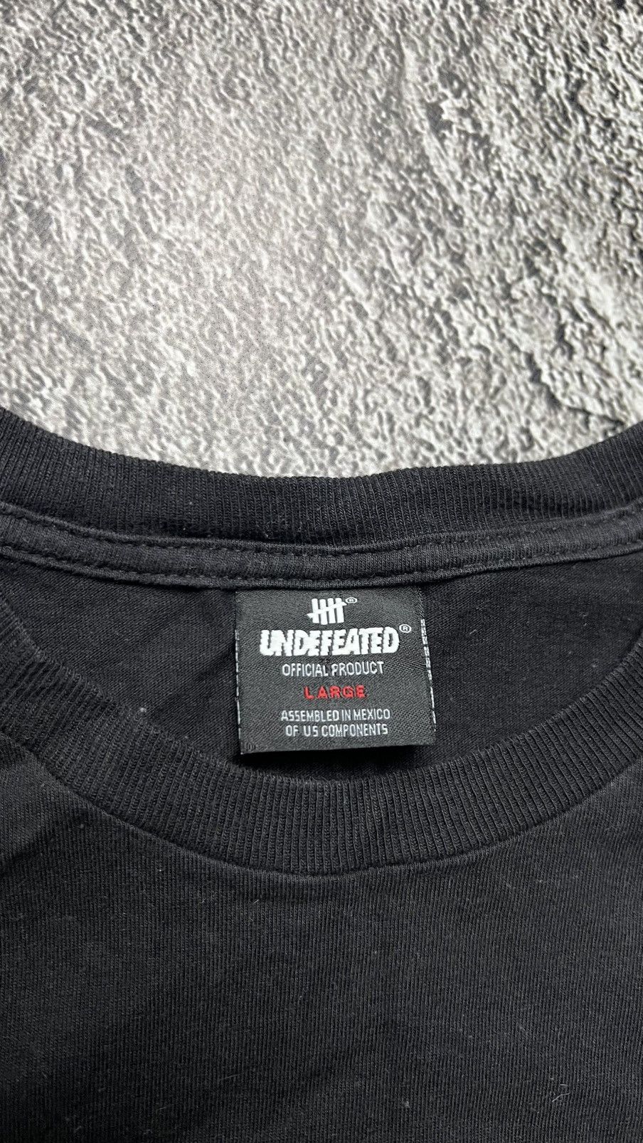 Undefeated Undefeated japanese japan five stripes tee Size US L / EU 52-54 / 3 - 5 Thumbnail