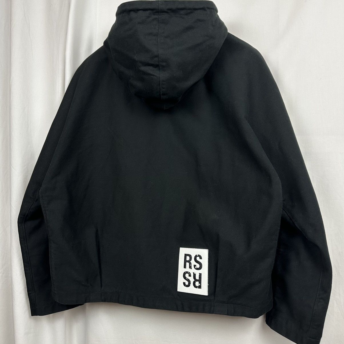Raf Simons SS16 Raf Simons Cropped Wide Hooded Jacket Archive Size US M / EU 48-50 / 2 - 3 Thumbnail