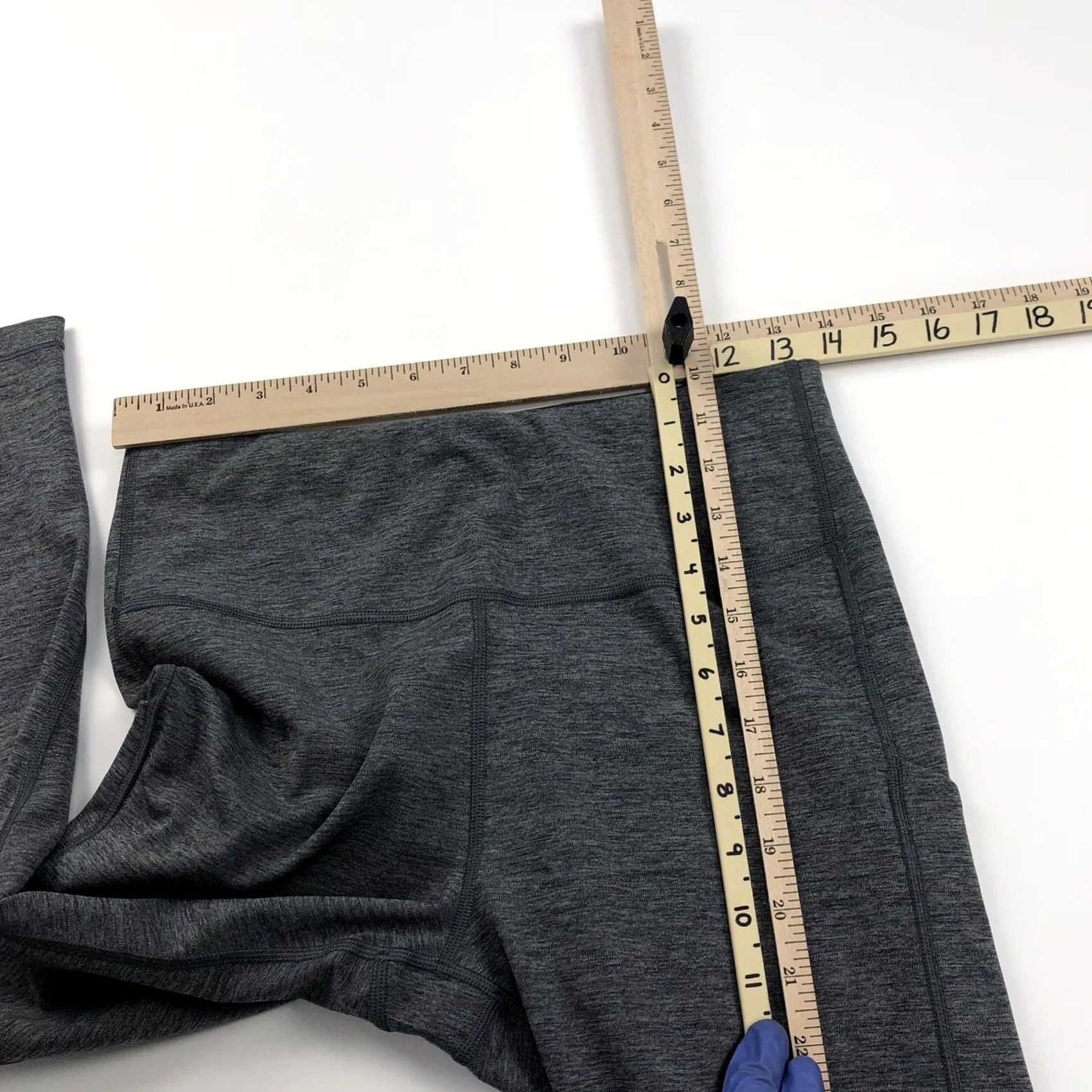 Athleta Athleta Capri Leggings 1X Black Stash Pocket Plus 29 in 19 in Inseam Legging Size 40" / US 18 - 7 Thumbnail