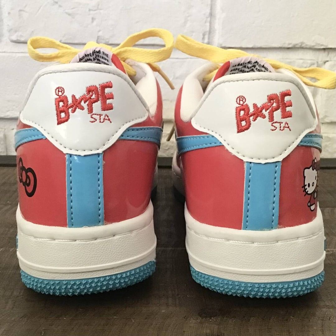 Bape × Nigo 2010 SANRIO HELLO KITTY MILO BAPE STA sneakers APE NIGO Size US 6 / EU 39 - 5 Thumbnail