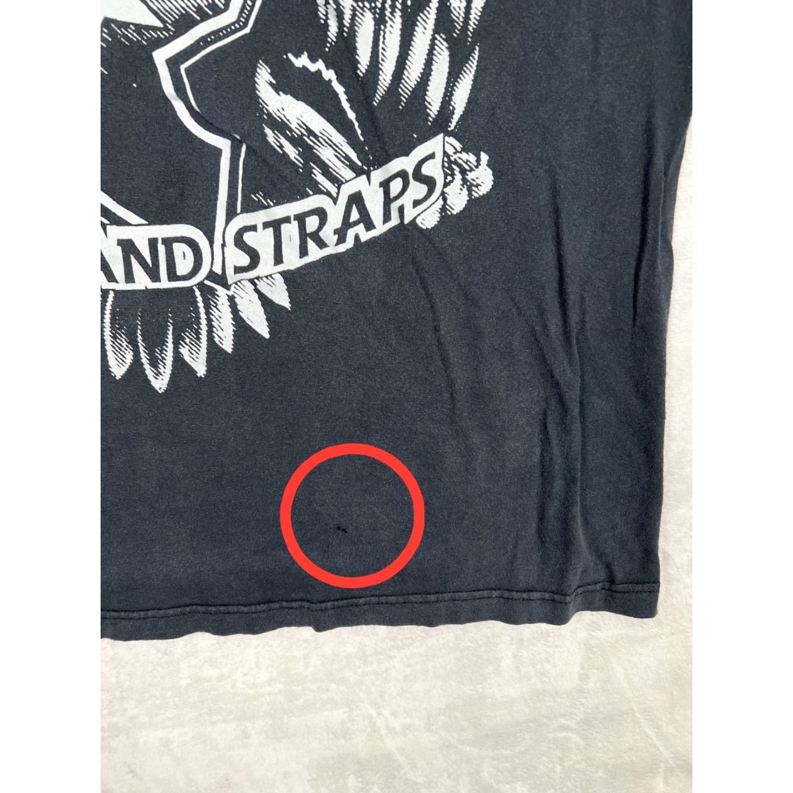 Vintage VINTAGE Famous Stars & Straps T-Shirt Mens Large Black Eagle Logo Streetwear Y2K Size US L / EU 52-54 / 3 - 3 Thumbnail