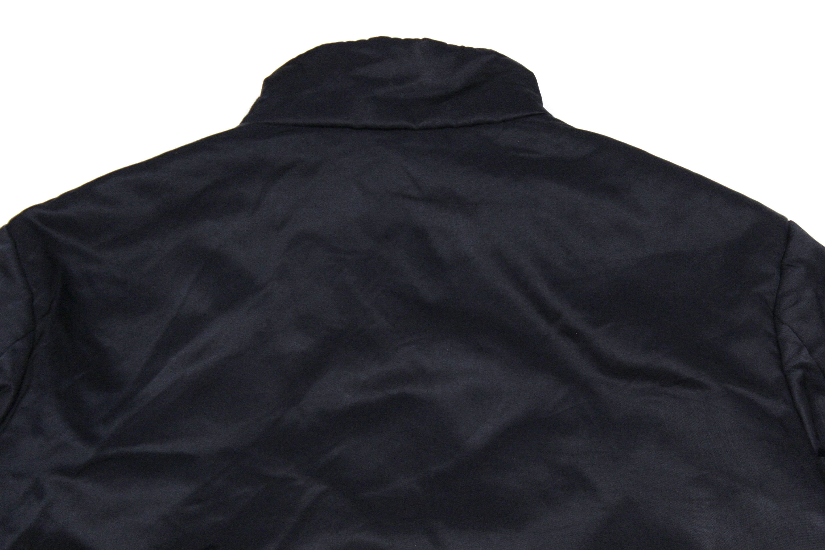 Versace 90S Nylon Long Soft Jacket Vintage Size L / US 10 / IT 46 - 5 Thumbnail
