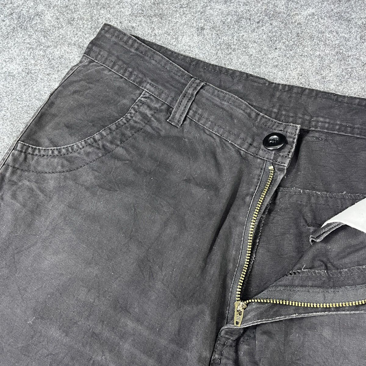 Japanese Brand Cargo Black pants Multipocket C010 Size US 34 / EU 50 - 8 Thumbnail