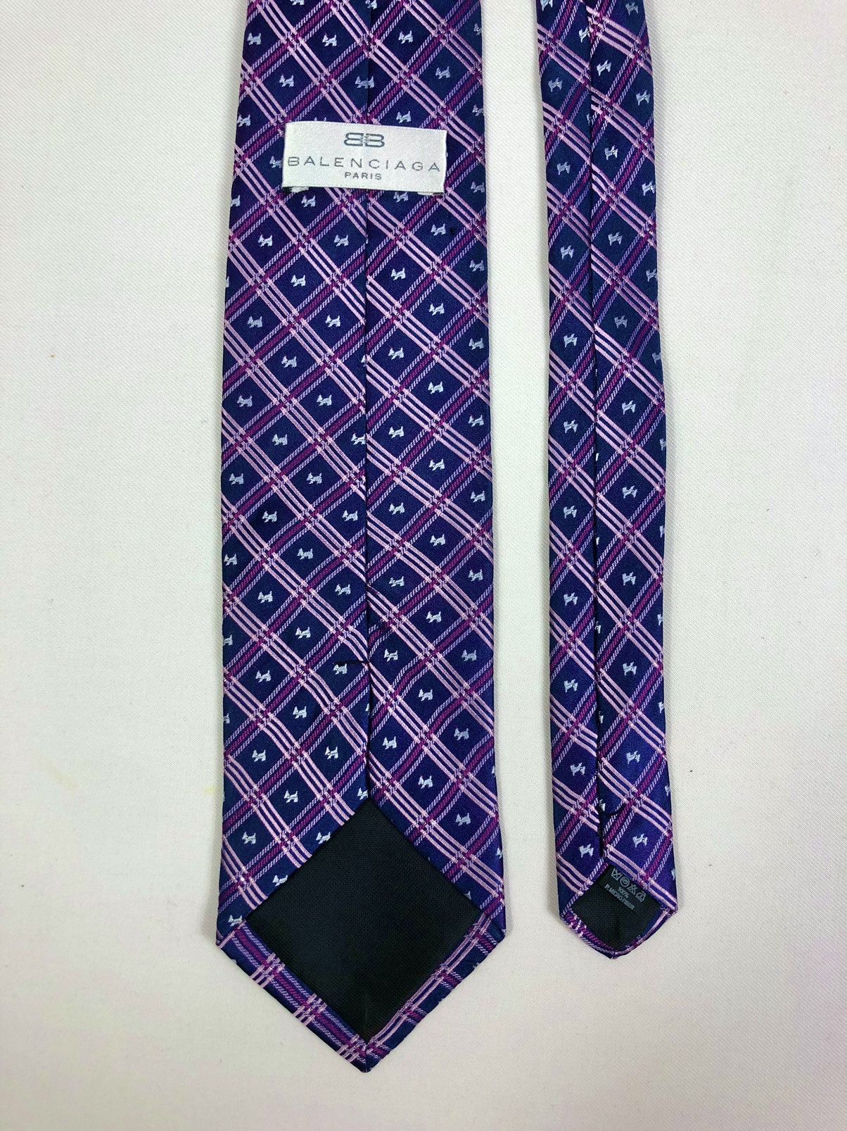 Balenciaga Rare Balenciaga Paris Tie Size ONE SIZE - 5 Thumbnail