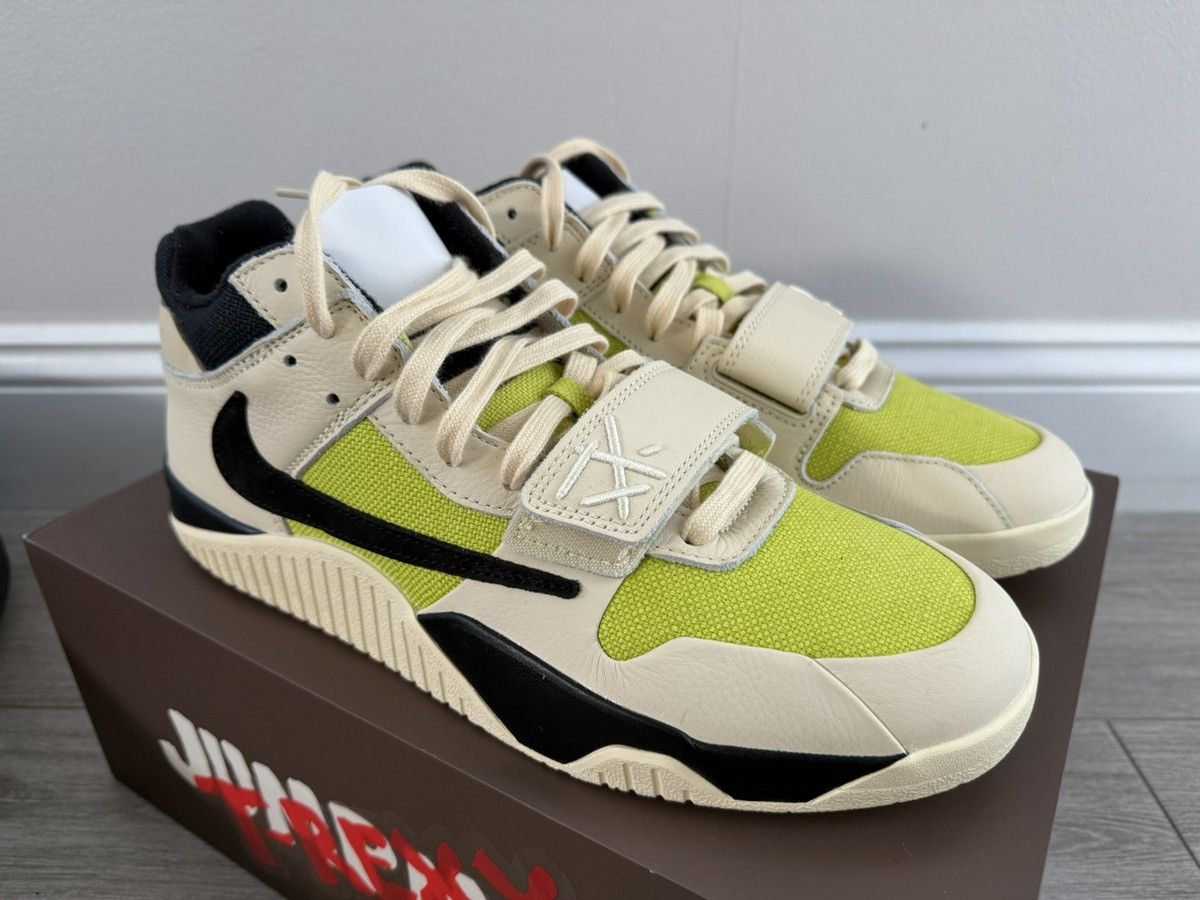 Jordan Brand × Travis Scott Travis Scott Jordan Jumpman Jack Bright Cactus Black Sz 12 Size US 12 / EU 45 - 3 Thumbnail