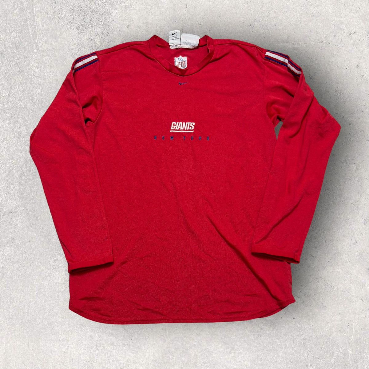 NFL × Nike × Vintage Vintage New York Giants long sleeve tee Size US L / EU 52-54 / 3 - 1 Thumbnail