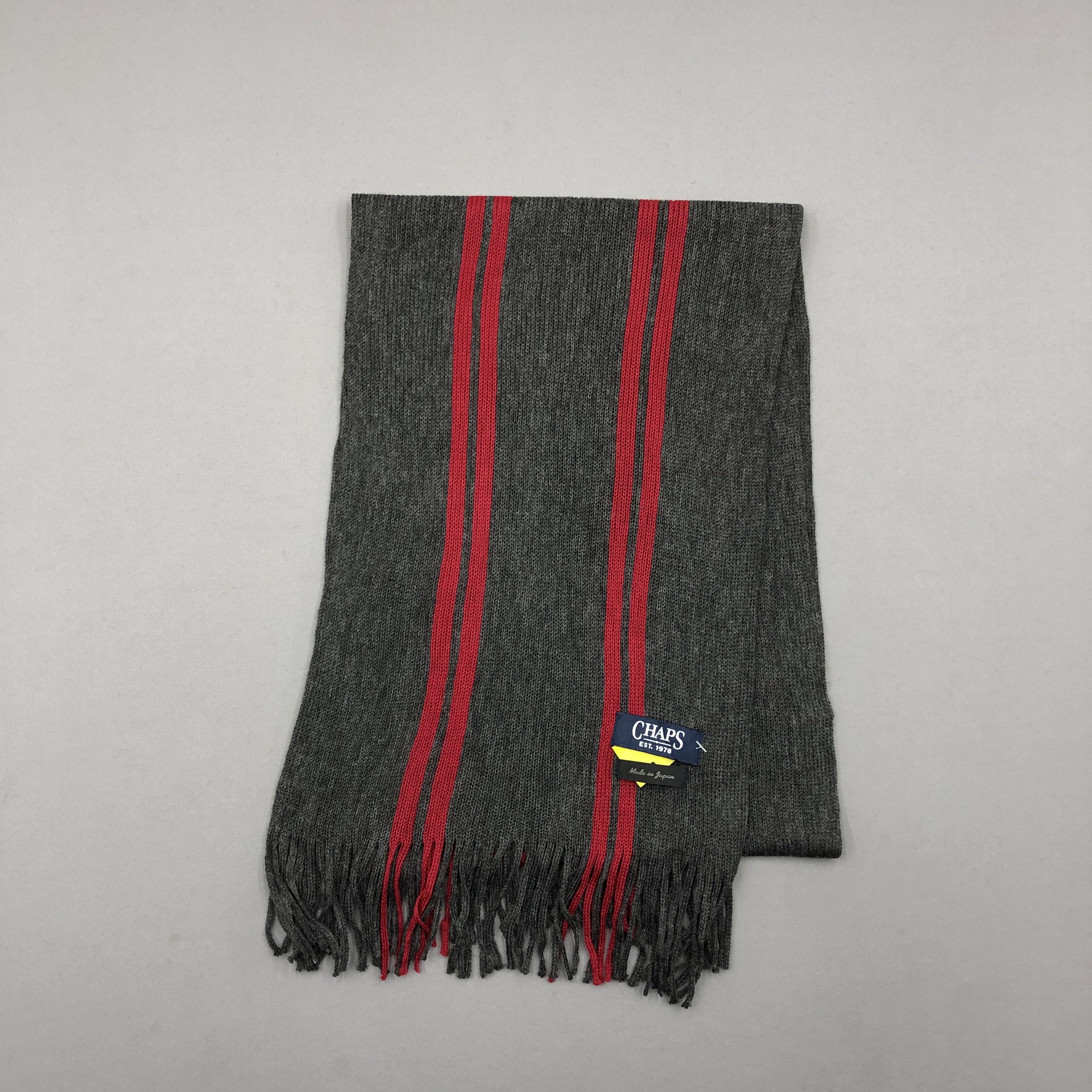Chaps Vintage Chaps Scarf Muffler Wool Cashmere Scarves Size ONE SIZE - 3 Thumbnail