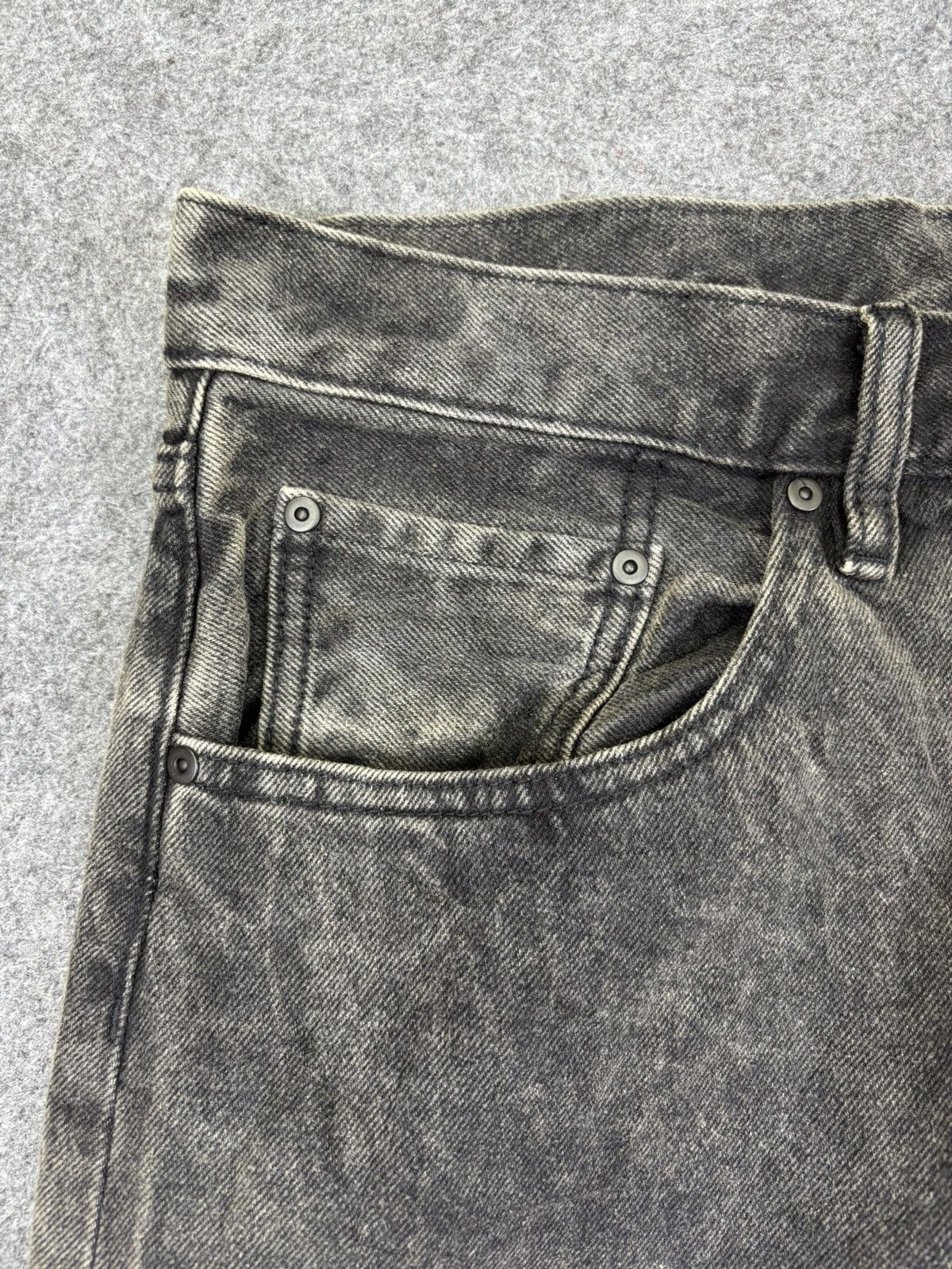 GU 💥Smoky Fades💥Very Rare Gu Wide Baggy Denim F798 Size US 34 / EU 50 - 8 Thumbnail