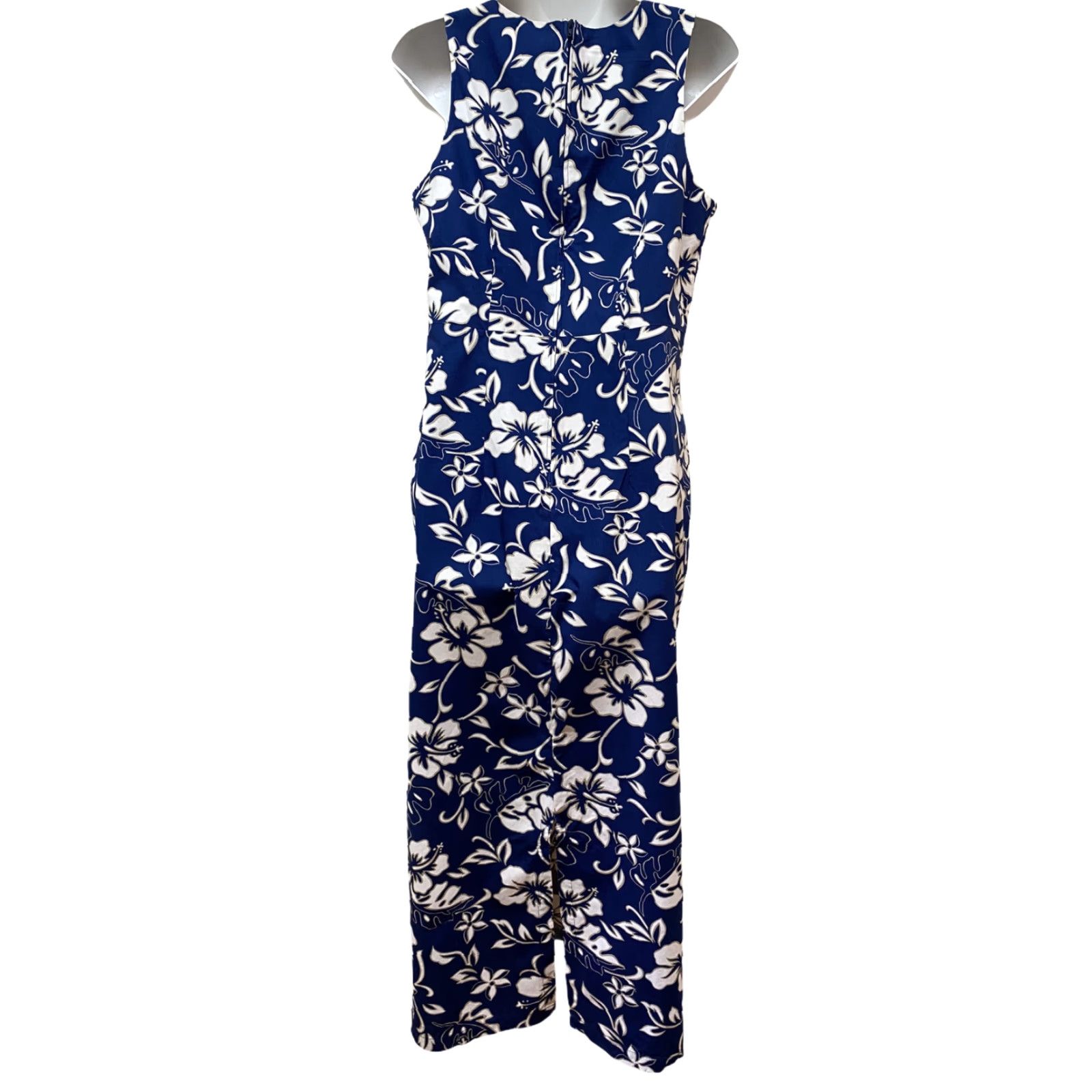 Hilo Hattie VINTAGE Hilo Hattie Hawaiian Aloha Sundress Blue Floral Size 10 Womens Size XXS / US 00 / IT 34 - 2 Thumbnail