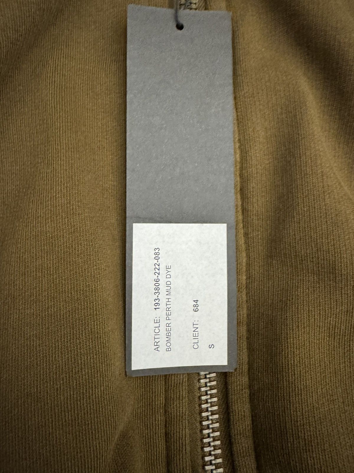 Haider Ackermann Perth Bomber Mud Dye Size US S / EU 44-46 / 1 - 4 Thumbnail