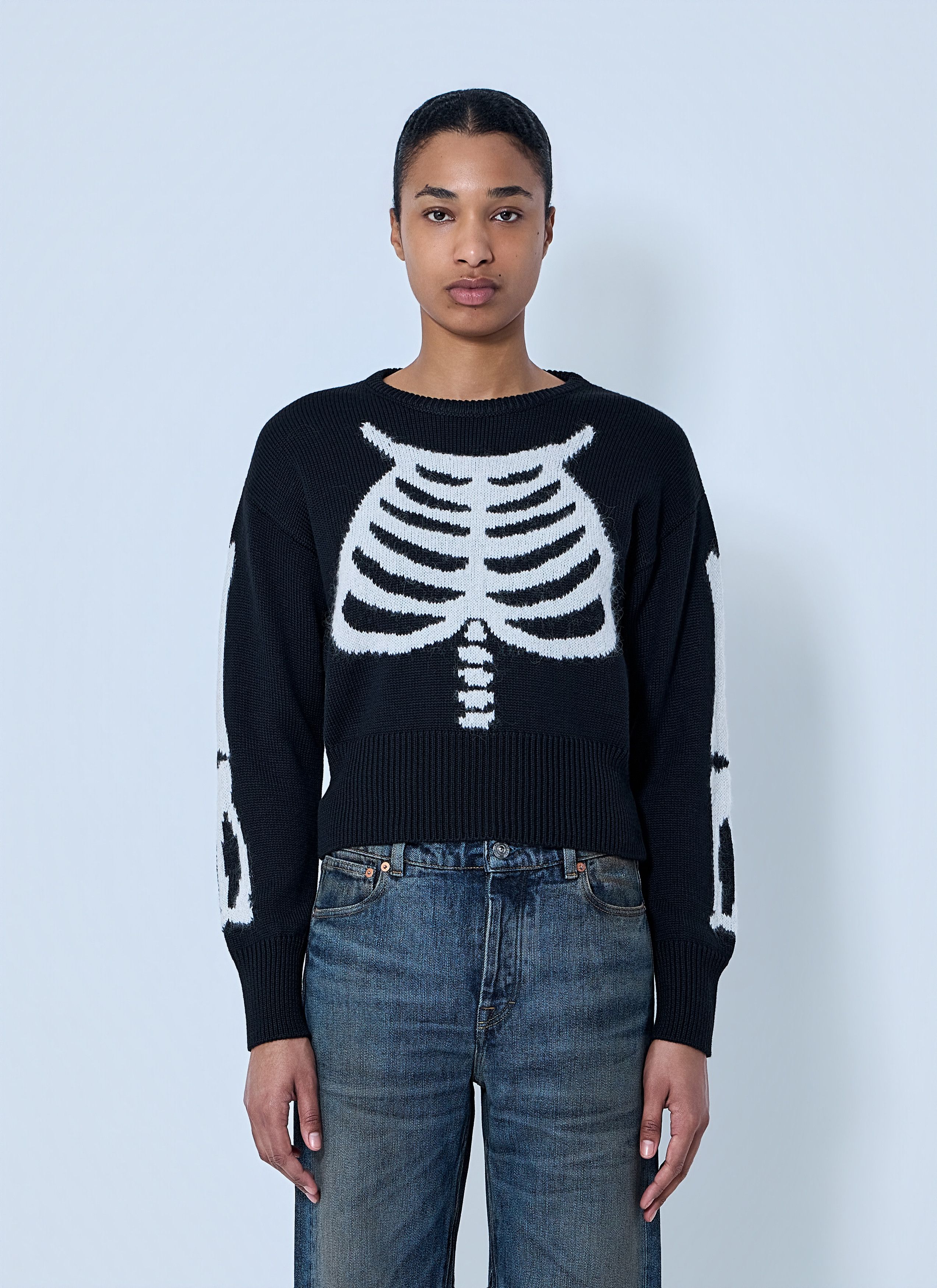Vaquera Skeleton Sweater Size L / US 10 / IT 46 - 1 Thumbnail