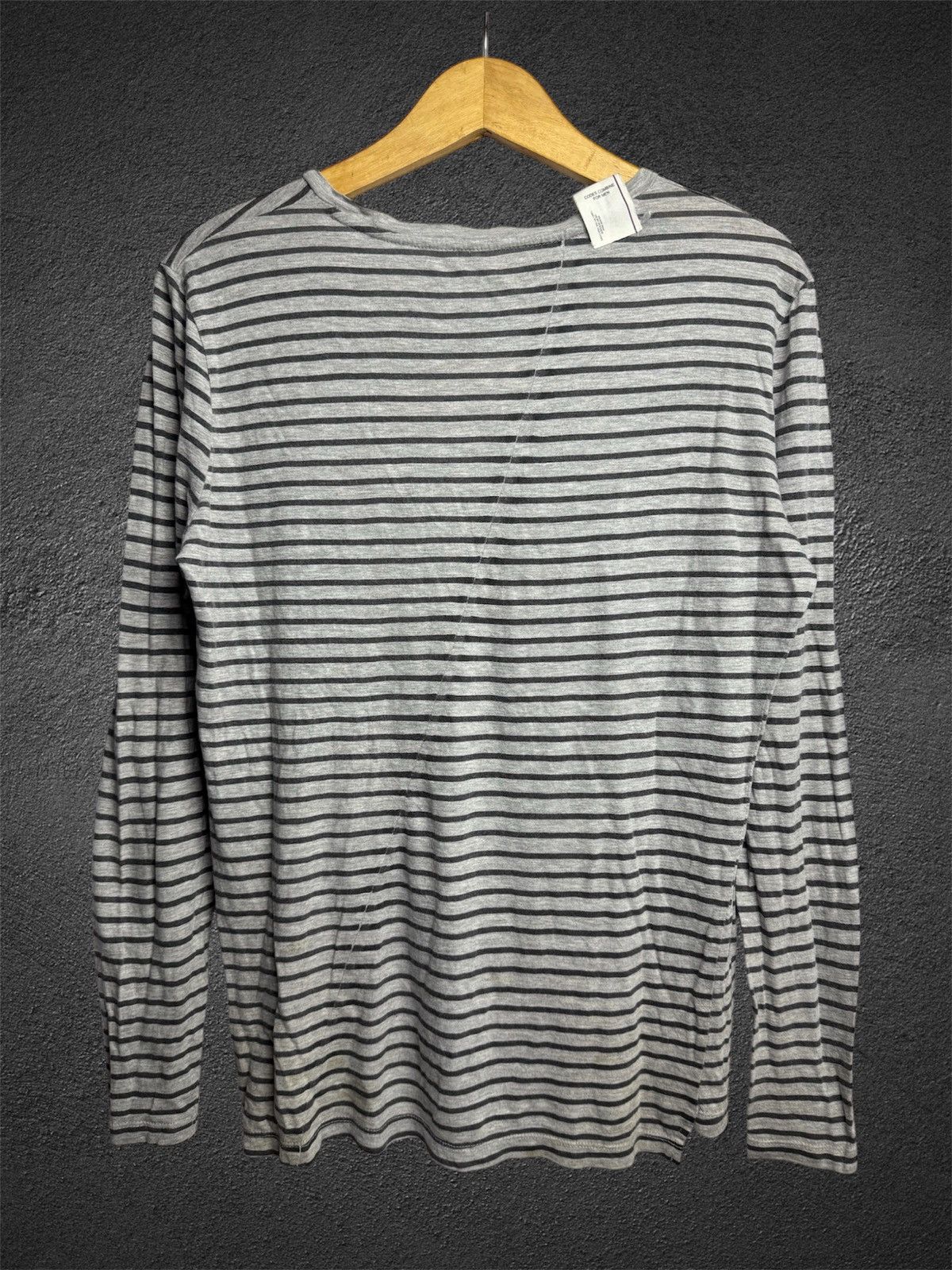 If Six Was Nine × Japanese Brand × Le Grande Bleu (L.G.B.) Codes Combine Men Striped Skulls Long Sleeve Size US M / EU 48-50 / 2 - 2 Thumbnail