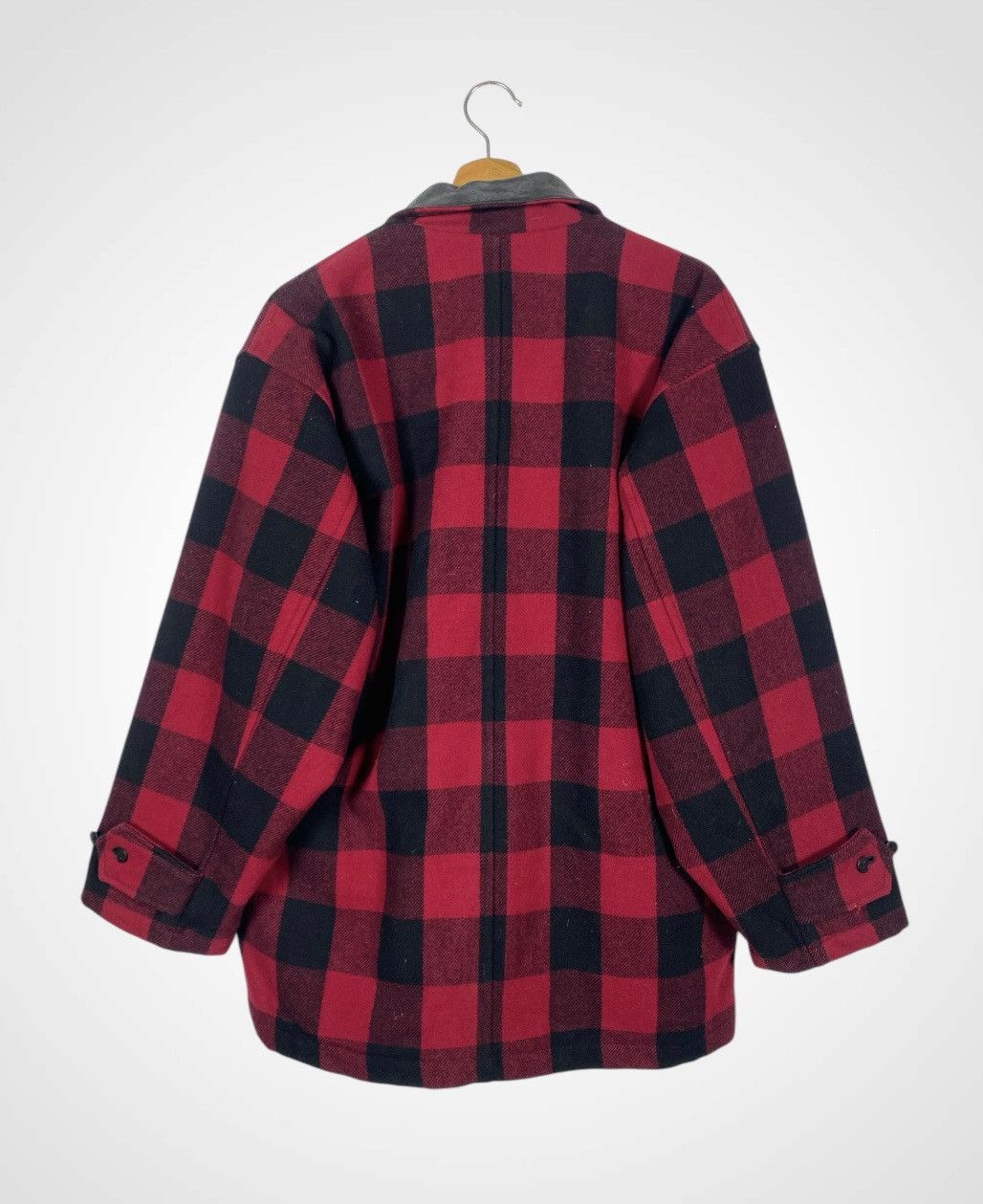 Chaps Ralph Lauren Vintage Chaps Ralph Lauren Checkered Wool Jacket Size US M / EU 48-50 / 2 - 2 Thumbnail
