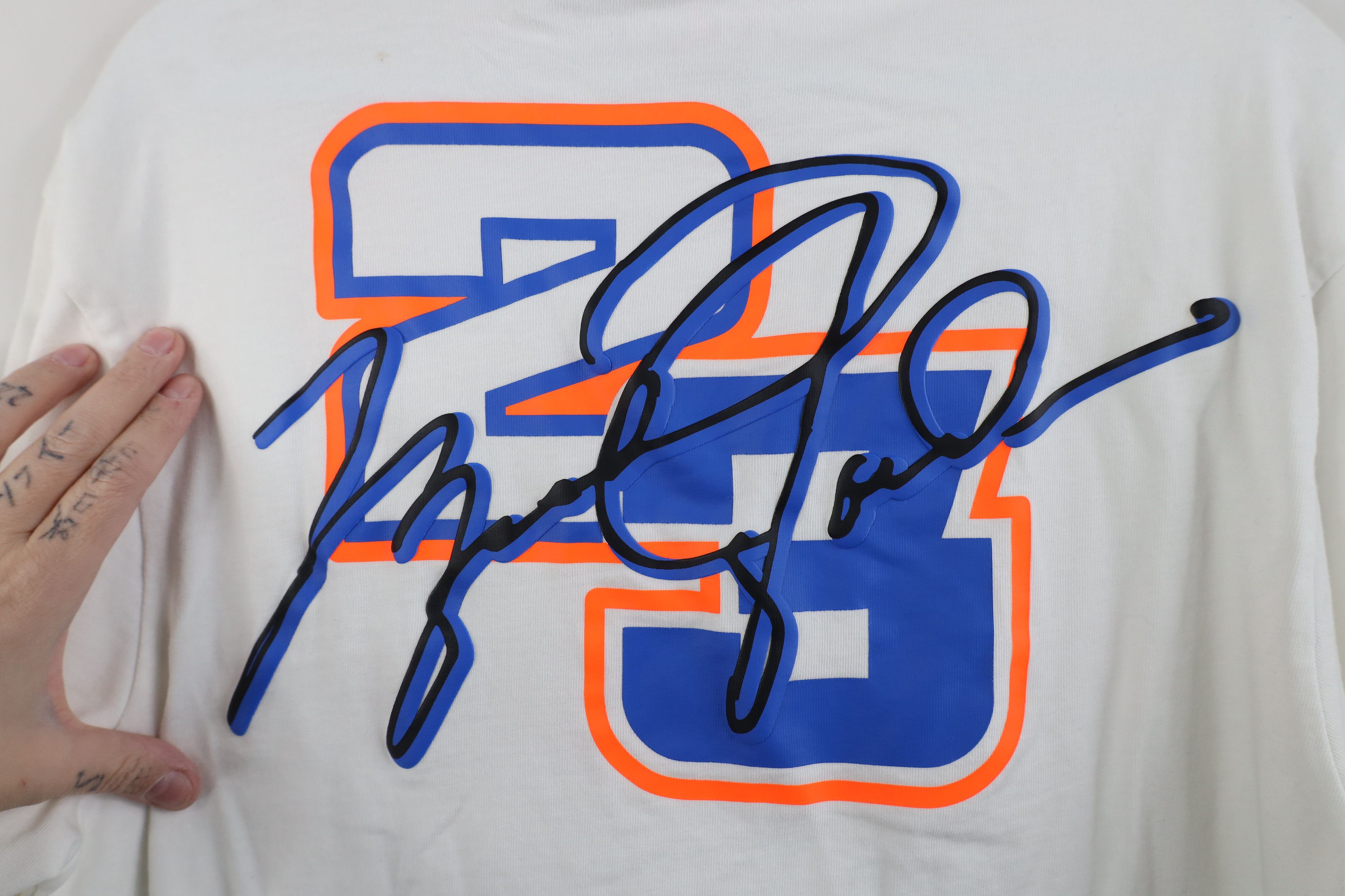 Nike Nike Air Jordan Sport Fit Spell Out DNA Double Sided T-Shirt Size US S / EU 44-46 / 1 - 11 Thumbnail