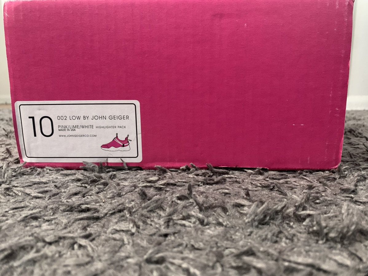 John Geiger John Geigwr 002 Low - Highlighter Pack (Pink) Size US 10 / EU 43 - 8 Thumbnail