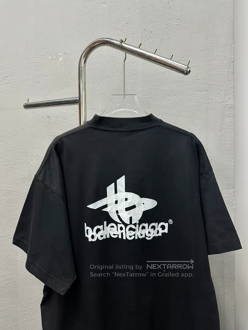 Balenciaga Balenciaga Phantom Black Short Sleeve T-Shirt Size US S / EU 44-46 / 1 - 4 Thumbnail