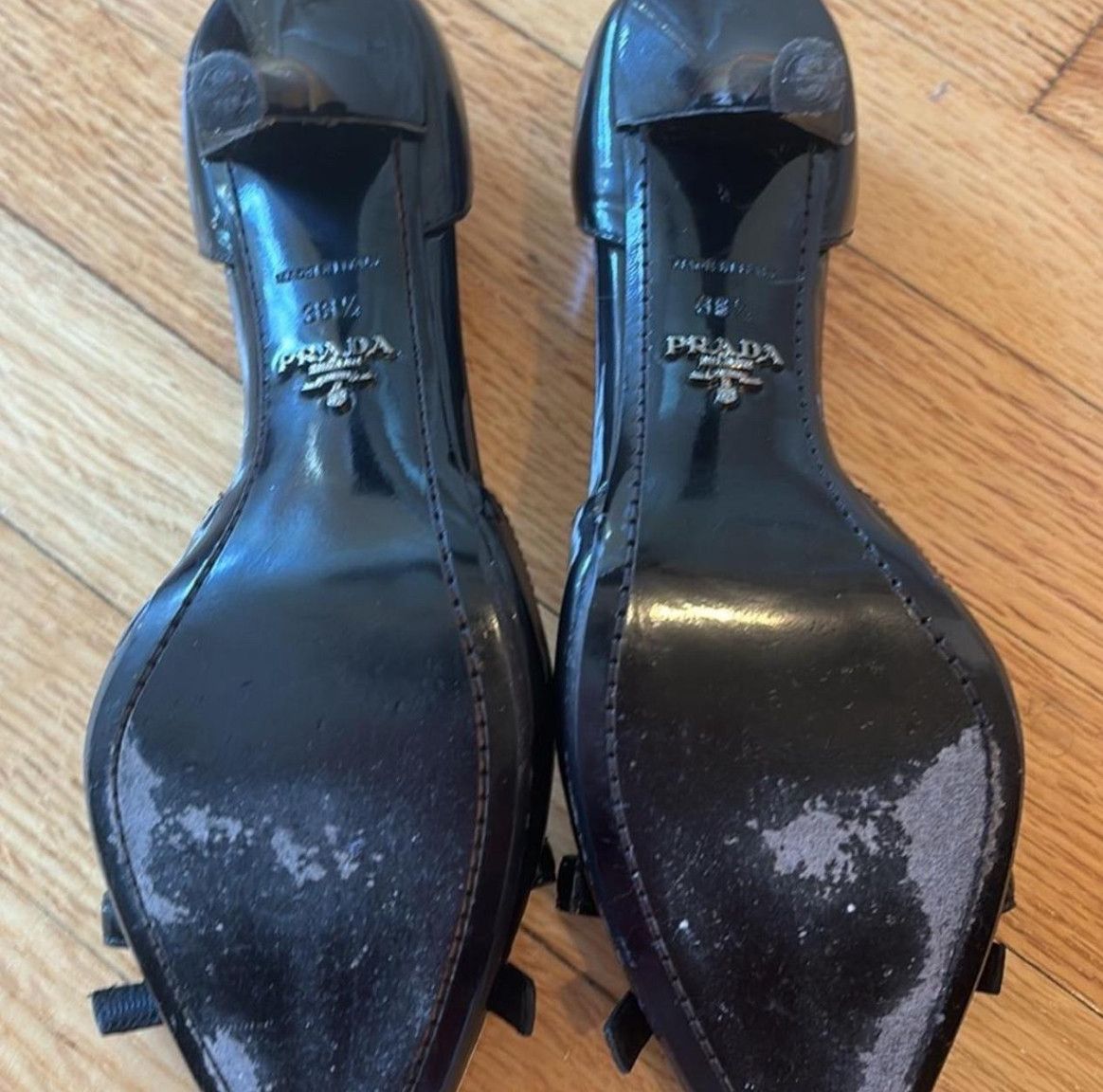 Prada Prada patent leather pumps Size US 8.5 / IT 38.5 - 5 Thumbnail