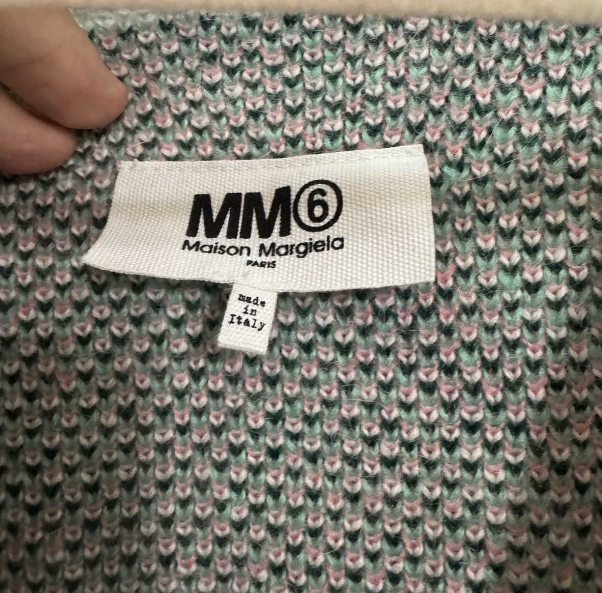 Maison Margiela Maison margiela mm6 wool knitted cardigan Size US XS / EU 42 / 0 - 6 Thumbnail