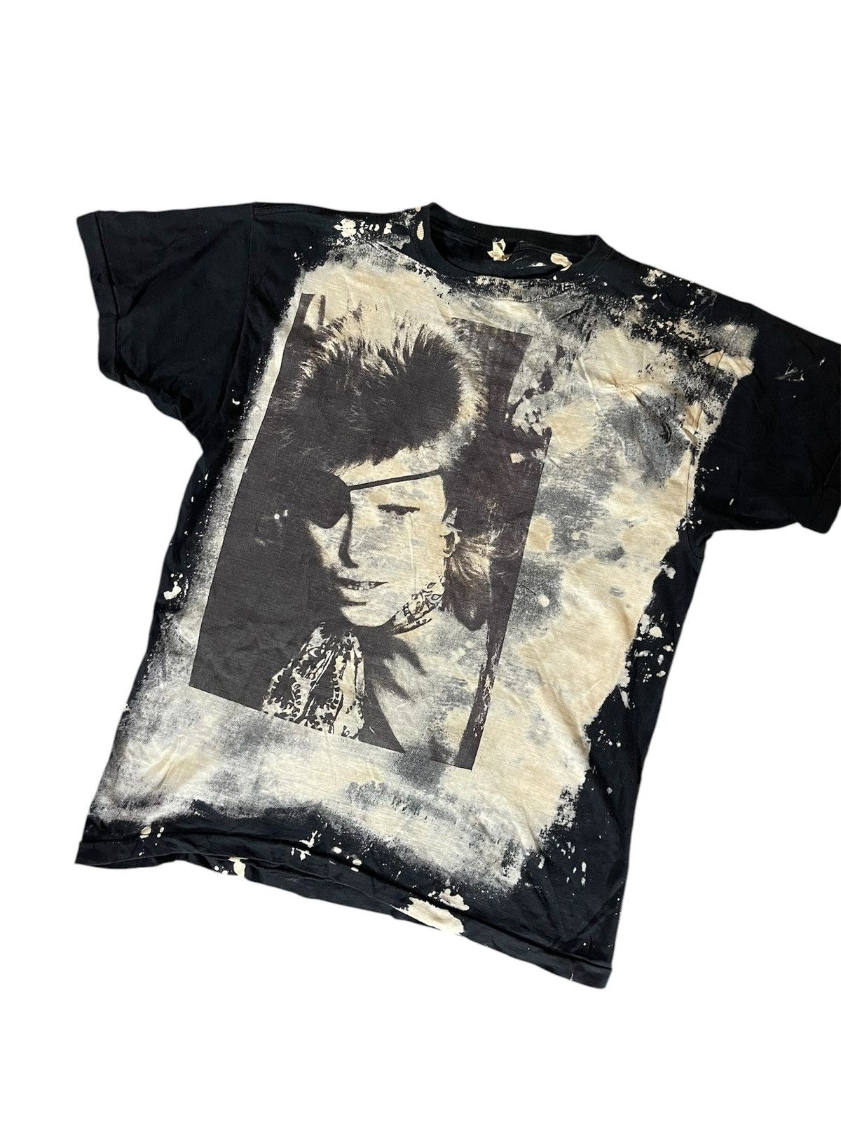 Band Tees × Grailed × Vintage David Bowie Vintage 80’s Mosquitohead Halloween Jack t-shirt Size US XL / EU 56 / 4 - 2 Thumbnail