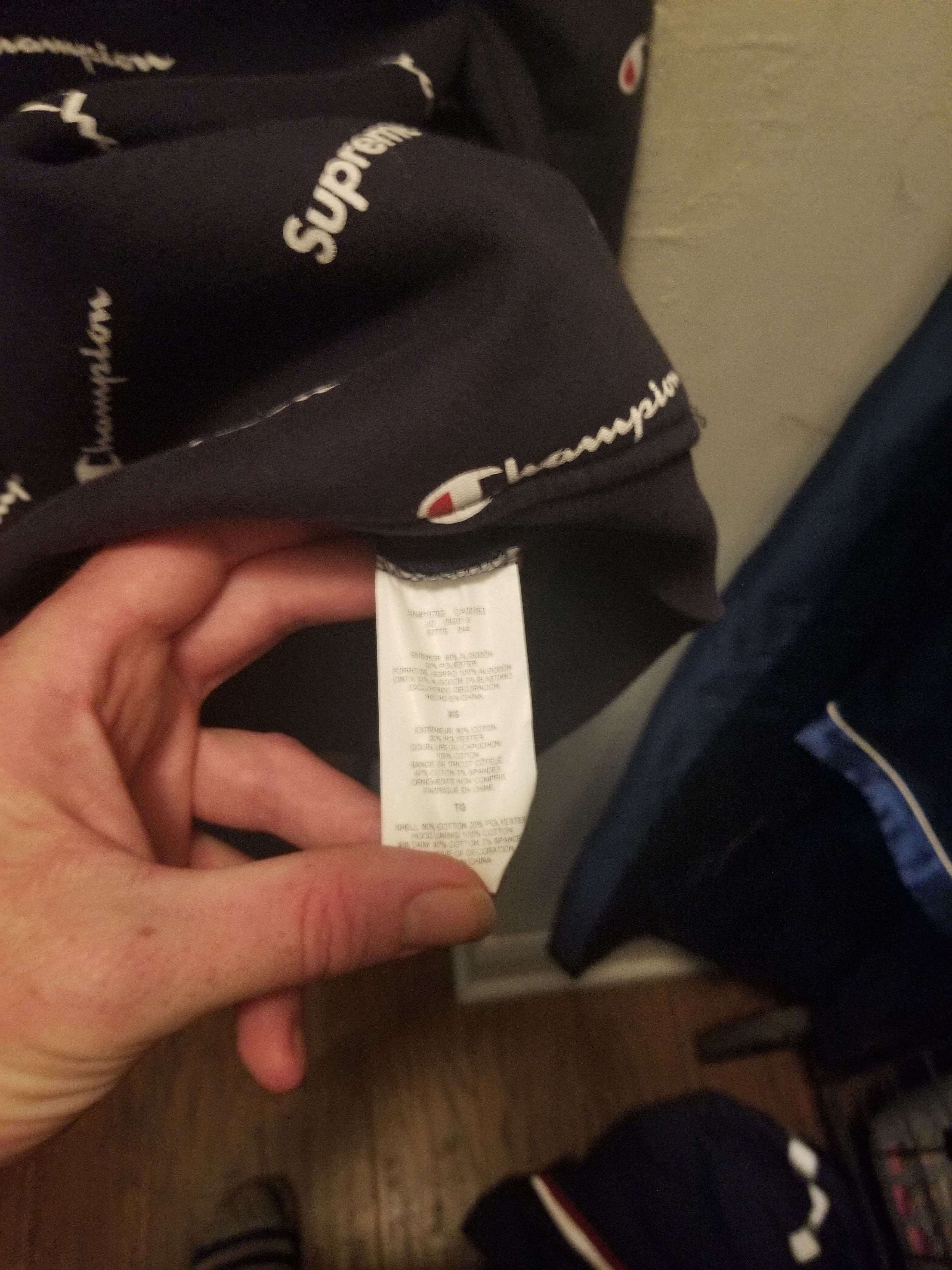 Supreme Supreme x Champion All Over Print Crewneck Size US XL / EU 56 / 4 - 3 Thumbnail