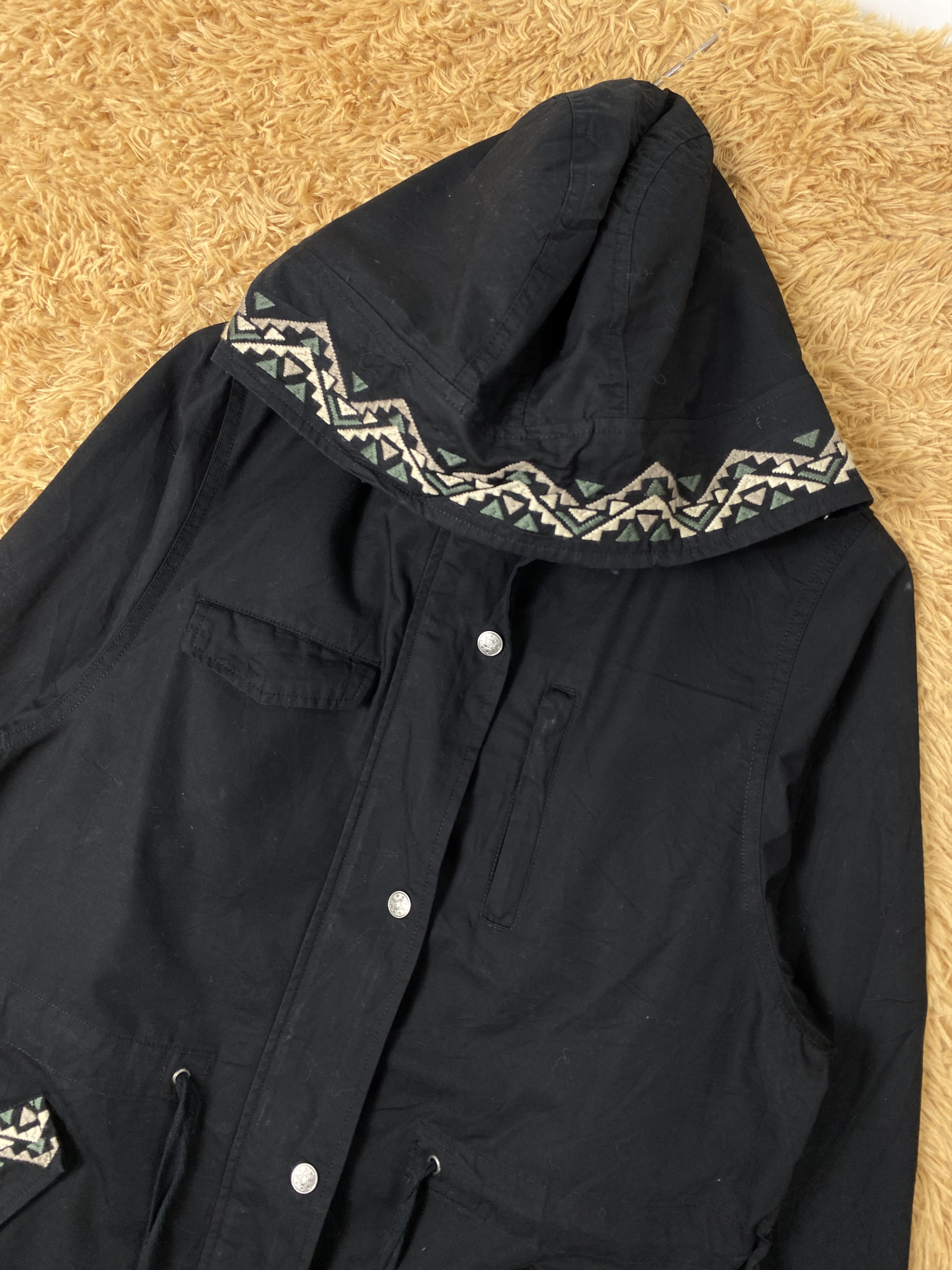 Japanese Brand Vintage Titicaca Aztec Native Navajo Long Jacket J2173 Size US S / EU 44-46 / 1 - 2 Thumbnail