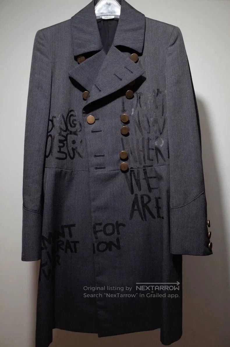 Comme des Garcons Comme des Garçons AD2014 Wool Coat. Size US XS / EU 42 / 0 - 1 Thumbnail