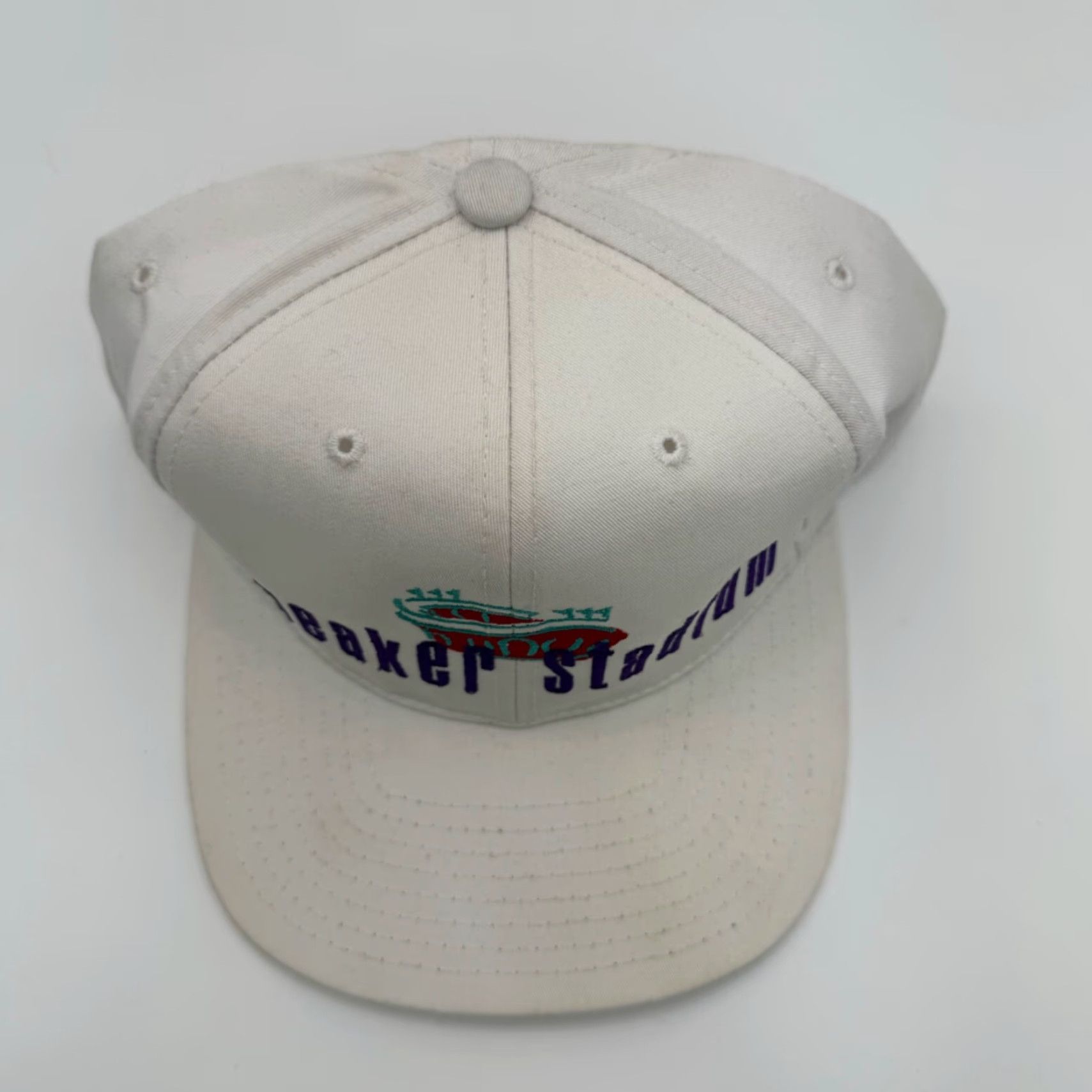 Vintage VINTAGE 90S OUTDOOR CAP SNAPBACK HAT White Cotton Twill Adjustable Breathable Cap Mens Size ONE SIZE - 3 Thumbnail