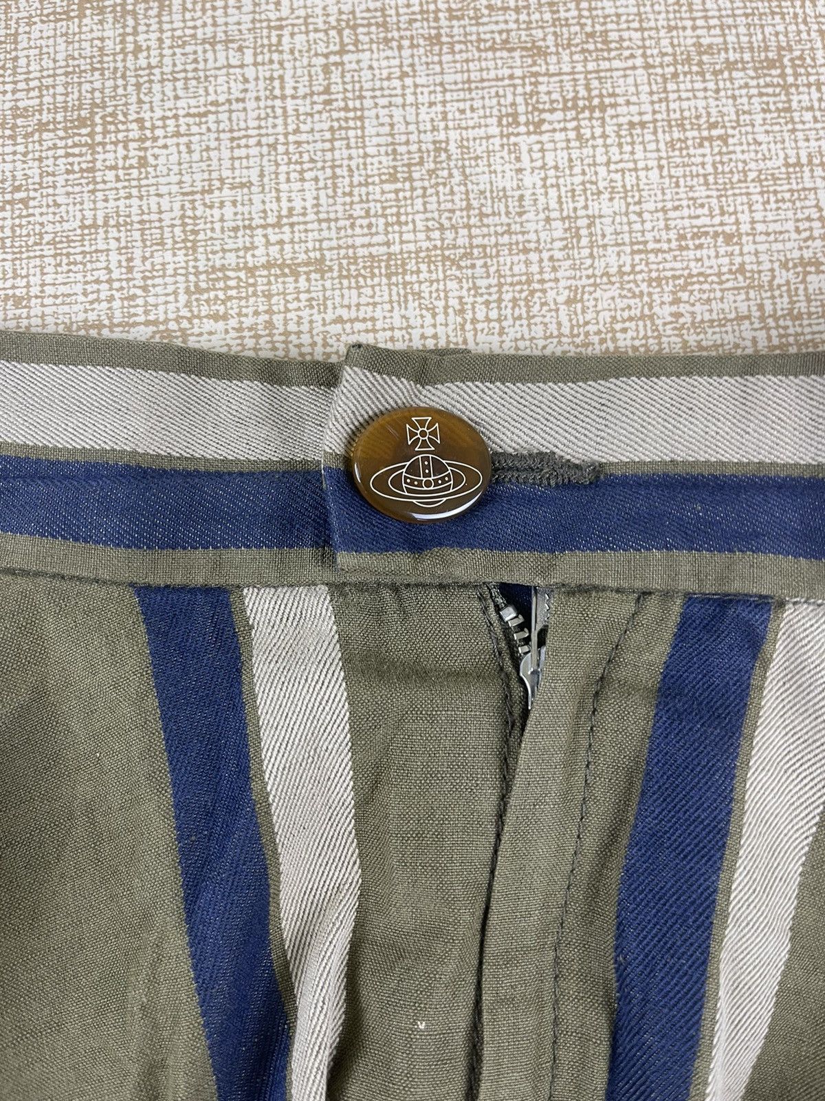 Vivienne Westwood VIVIENNE WESTWOOD Vintage Punk Style Stripes Skirt Size 27" / US 4 / IT 40 - 9 Thumbnail