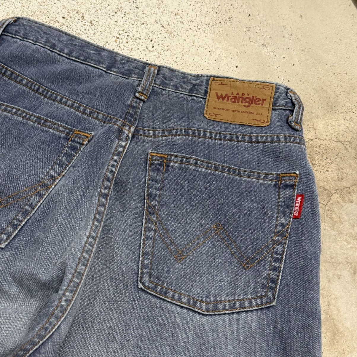 Wrangler Vintage Lady Wrangler Lightwash High Waist Denim Pants Size 29" - 12 Thumbnail