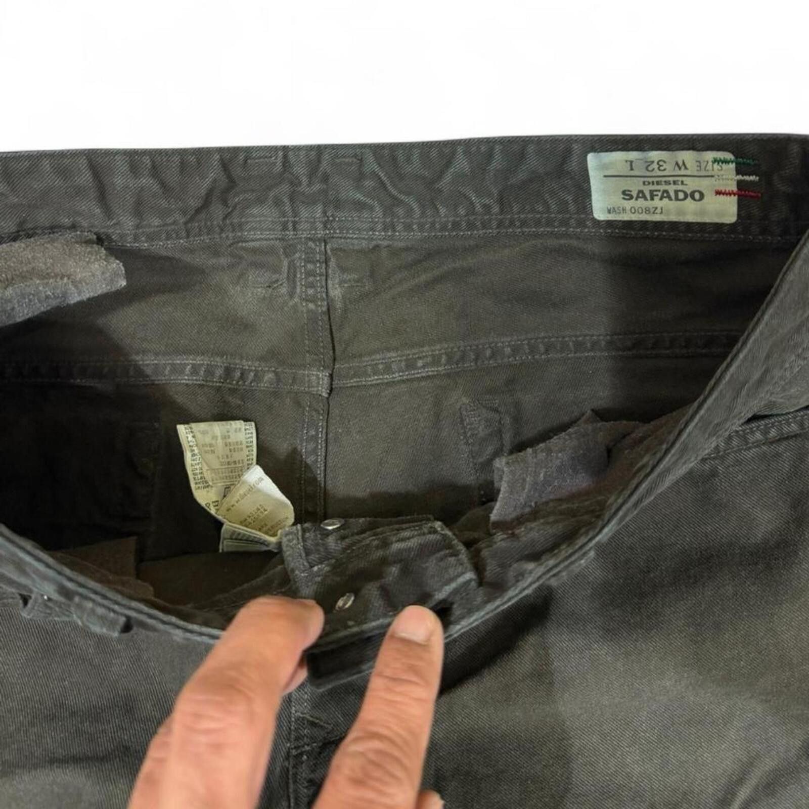 Diesel Diesel Safado unique shade denim jeans Size US 33 - 7 Thumbnail