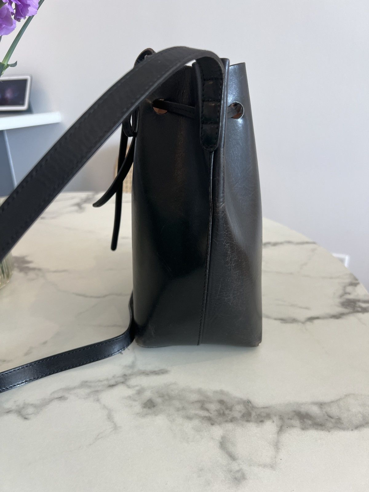 Mansur Gavriel Mansur Gavriel Leather Bucket Bag Size ONE SIZE - 2 Thumbnail