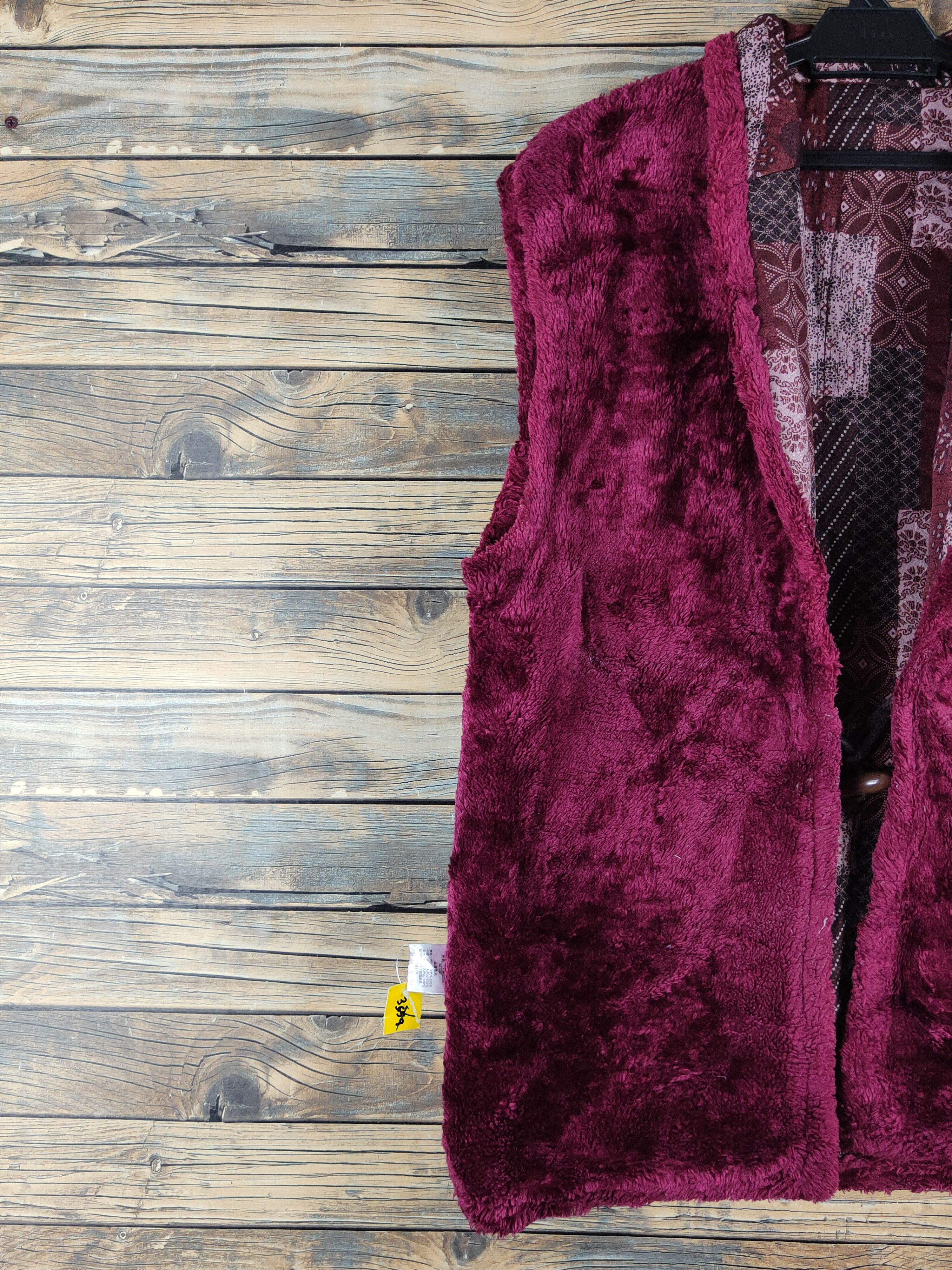 Japanese Brand Japanese Brand Maroon Fur Feux Knitwear Vests #W1938 Size US M / EU 48-50 / 2 - 3 Thumbnail