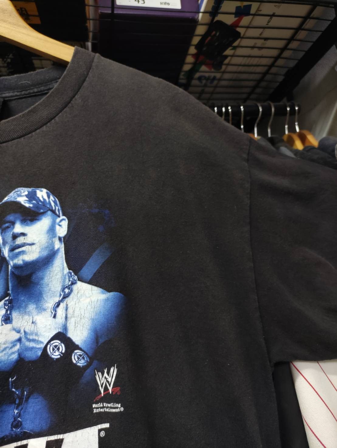 WWE Vtg 00's WWE John Cena Character Promo T-Shirt Size US XL / EU 56 / 4 - 6 Thumbnail