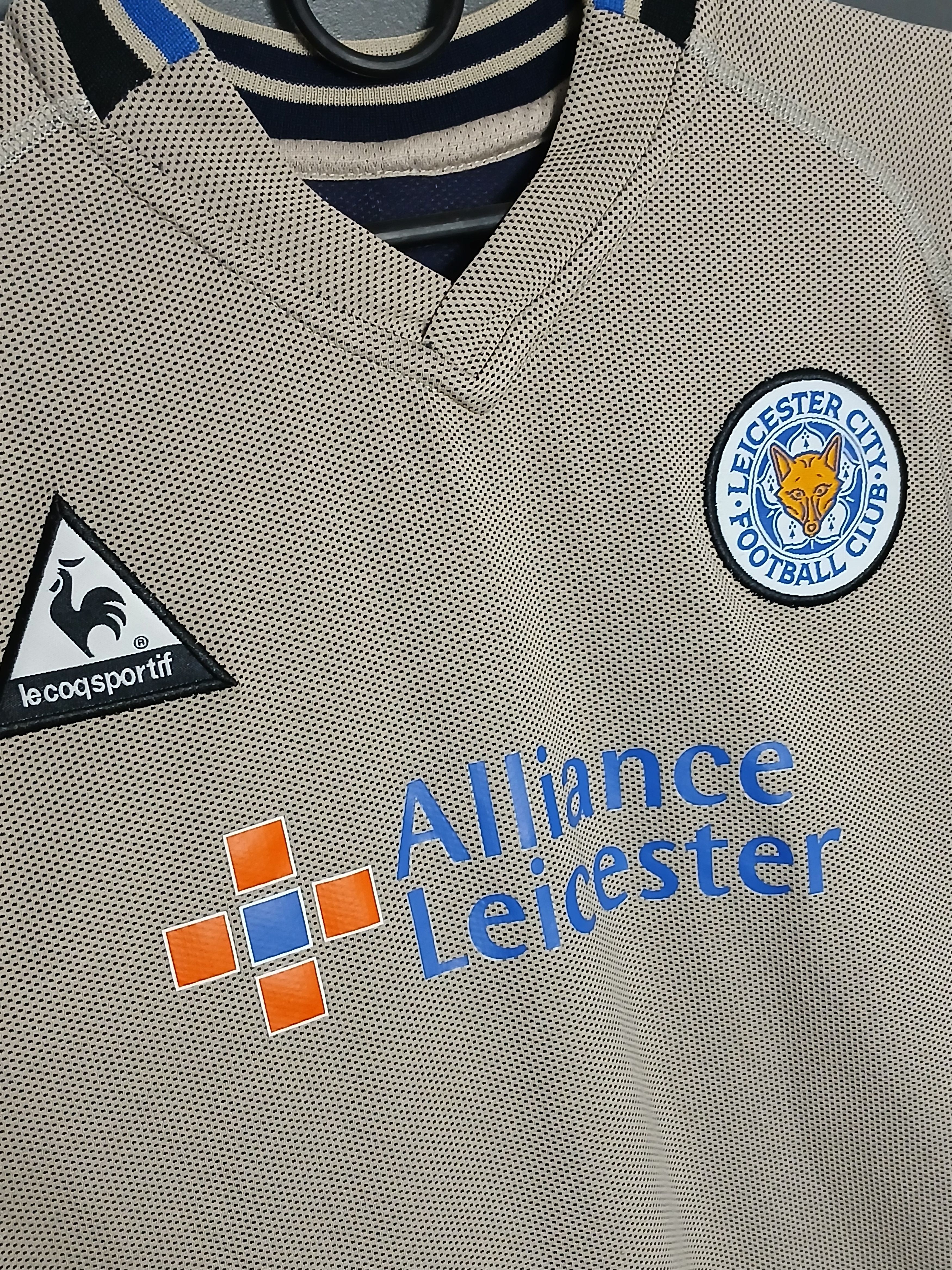 Le Coq Sportif × Vintage KIDS Leicester City Double Sided Football Jersey T-Shirt Size US S / EU 44-46 / 1 - 5 Thumbnail