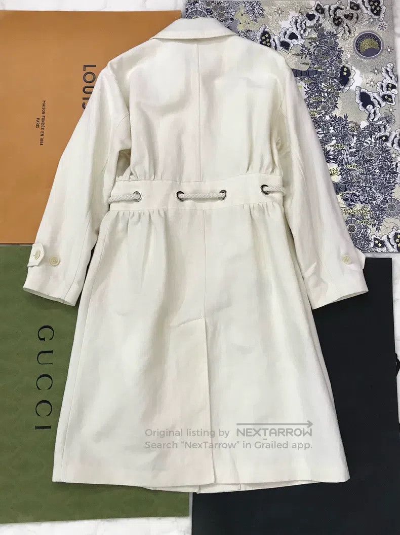 Loro Piana LORO PIANA White Tie Coat Jacket Size XS / US 0-2 / IT 36-38 - 2 Thumbnail