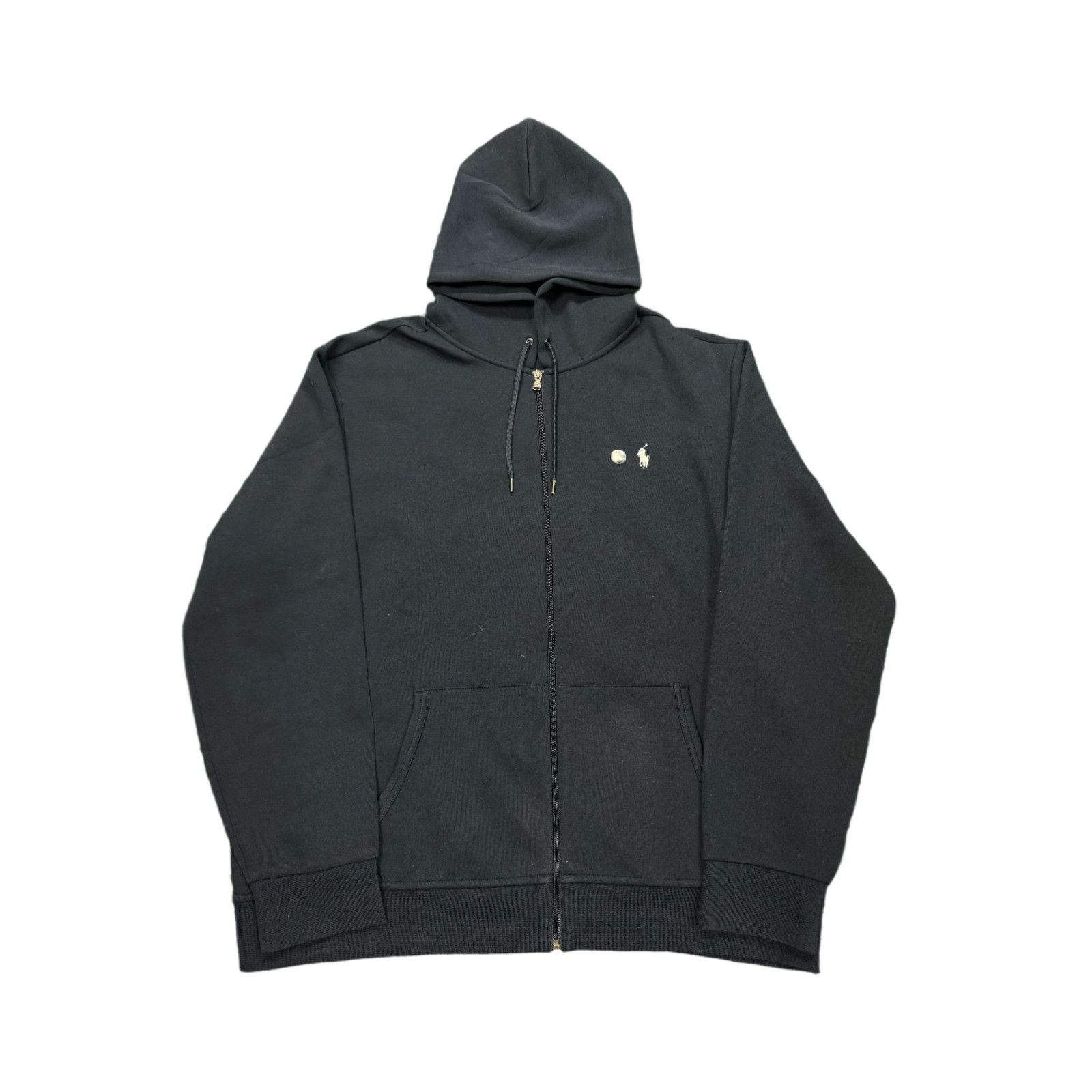 Polo Ralph Lauren Polo Navy & White Zip Up Hoodie Size US XXL / EU 58 / 5 - 1 Thumbnail