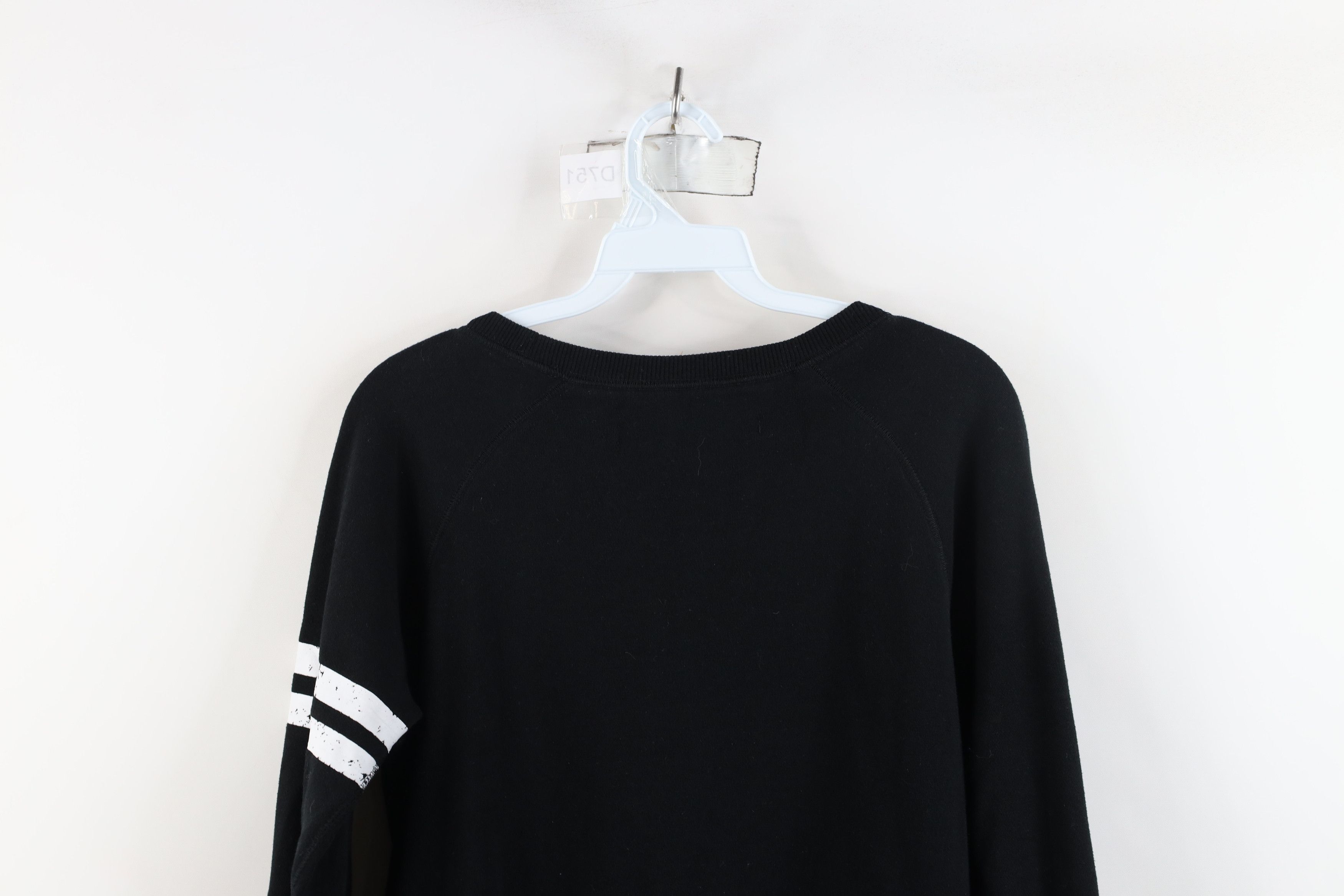 Fox Racing × Vintage Vintage Fox Racing Faded Spell Out Big Logo Sweatshirt Black Size S / US 4 / IT 40 - 11 Thumbnail
