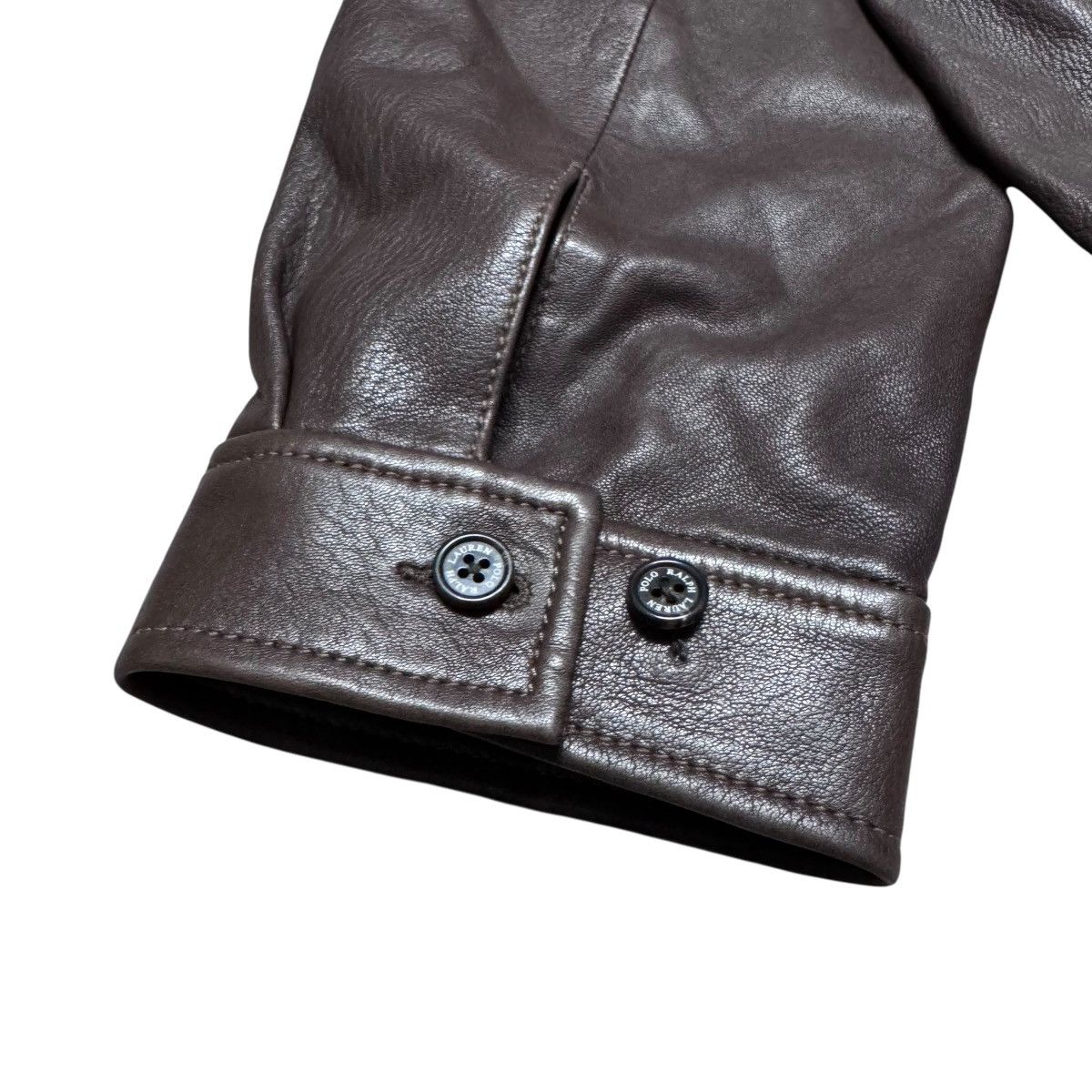 Polo Ralph Lauren Vintage Polo Ralph Lauren Leather Jacket Small Poney Size US XL / EU 56 / 4 - 14 Thumbnail