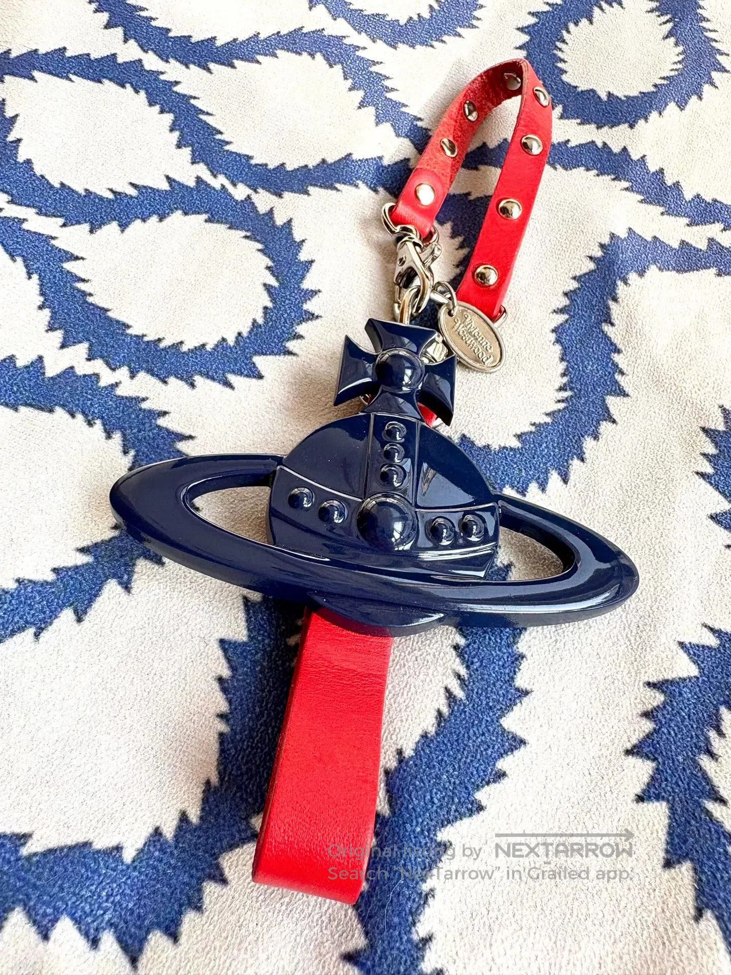 Vivienne Westwood Vivienne Westwood Saturn Red Keychain. Size ONE SIZE - 1 Thumbnail