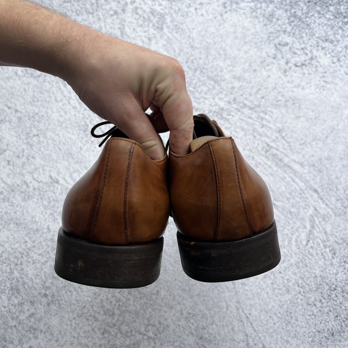 Designer × Prada Prada brown leather Oxford formal shoes Size US 9.5 / EU 42-43 - 5 Thumbnail