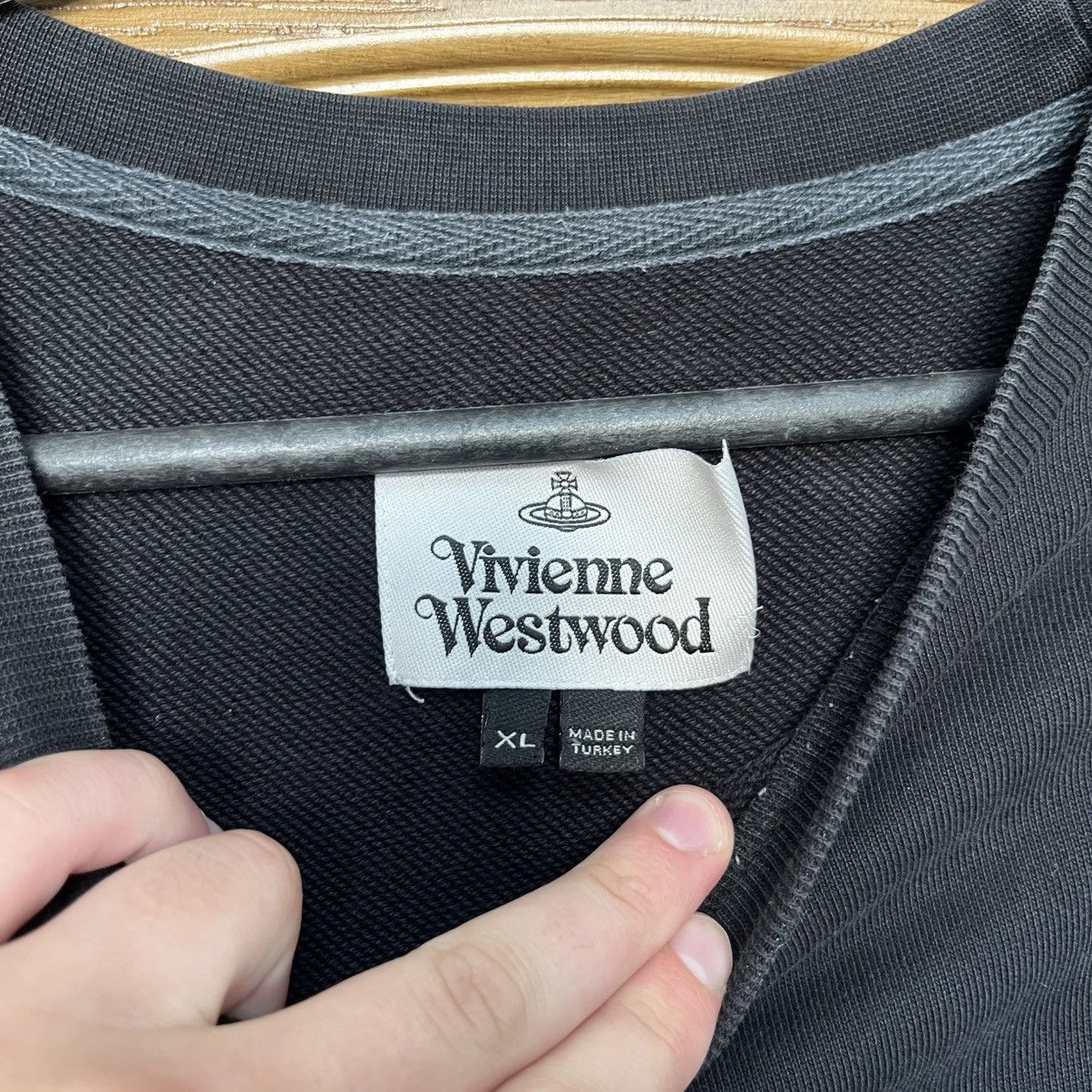 Vivienne Westwood Vintage Vivienne Westwood Sweatshirt Orb Logo Basic Pullover Size US XL / EU 56 / 4 - 5 Thumbnail