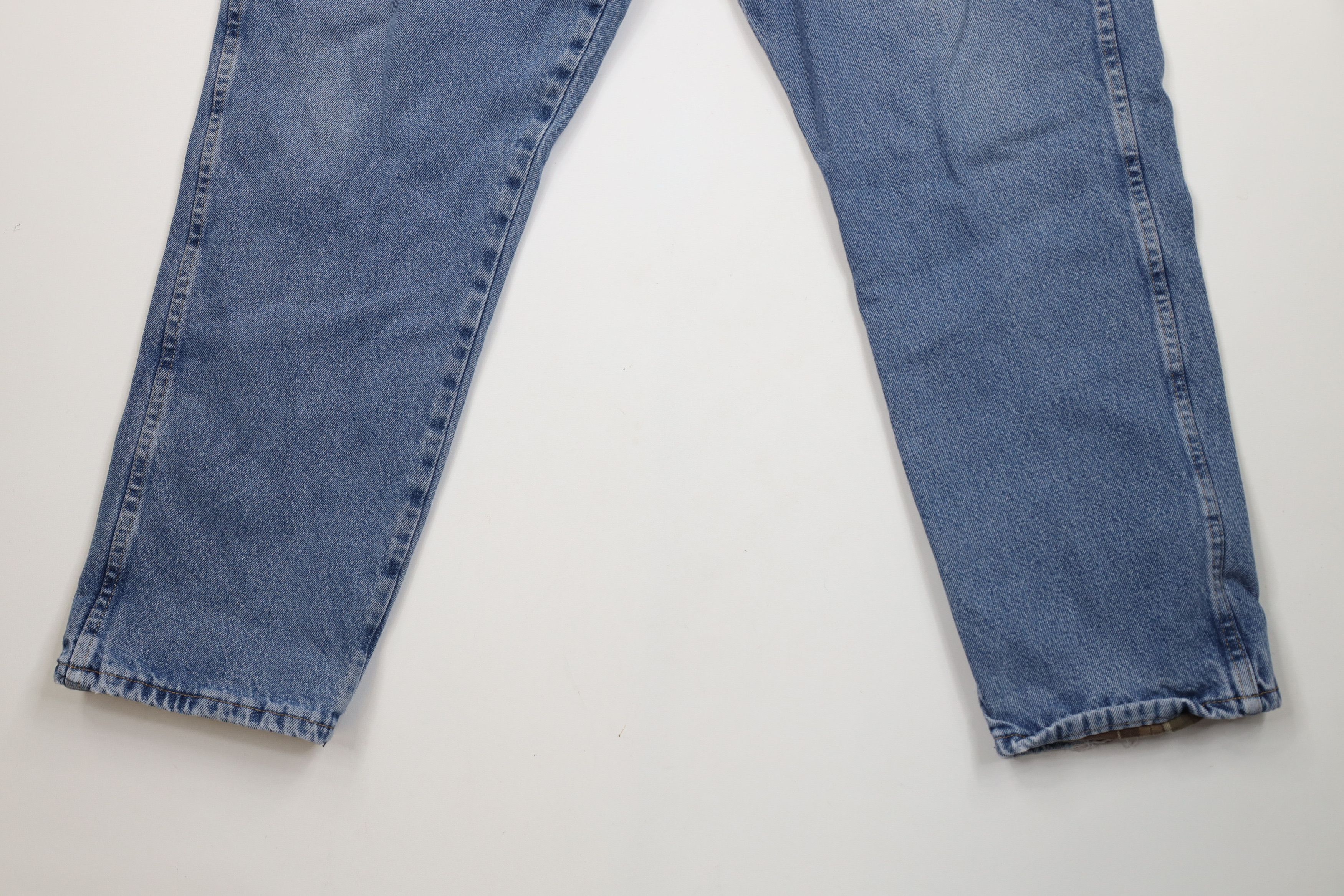 Cabelas Vintage Cabelas Flannel Lined Straight Leg Denim Jeans Size US 38 / EU 54 - 5 Thumbnail