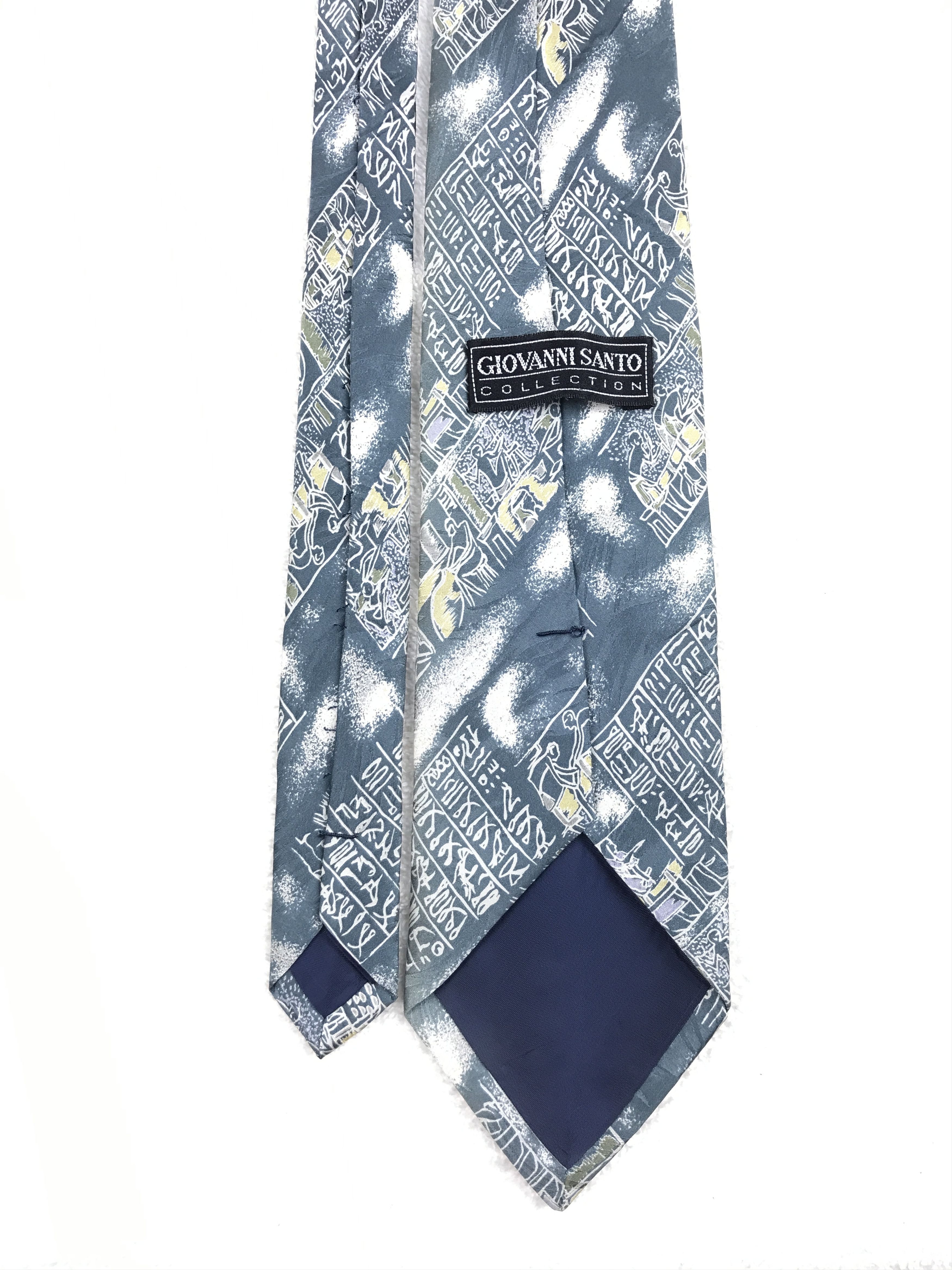 Designer × Vintage Vintage Giovanni Santo Silk Necktie Size ONE SIZE - 4 Thumbnail