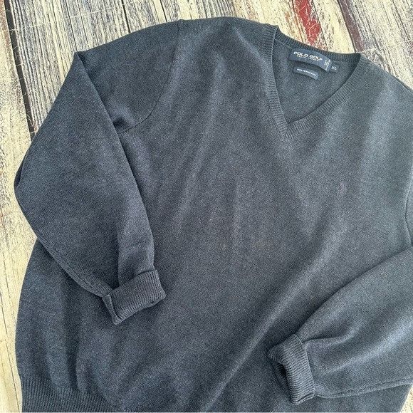 Polo Ralph Lauren Vintage POLO Golf Ralph Lauren 100% Merino Wool Sweater Size US XL / EU 56 / 4 - 3 Thumbnail