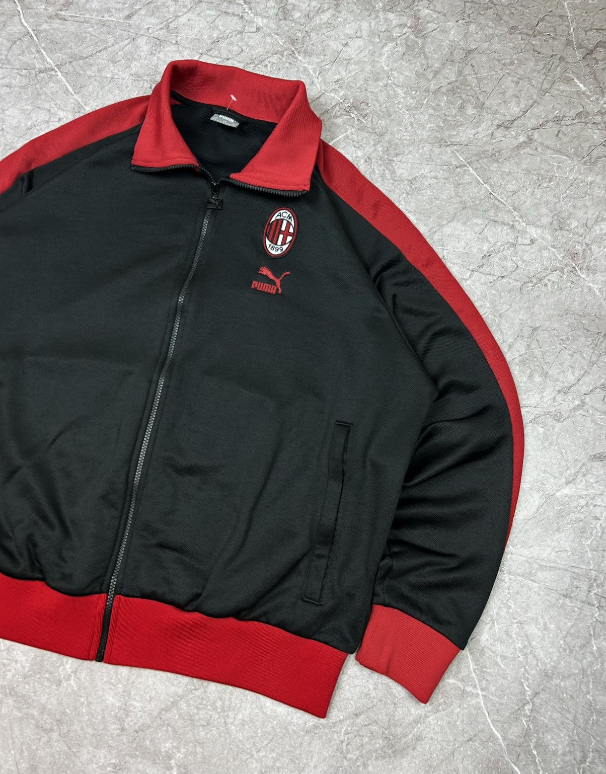 Puma Puma Ac Milan Track Top Jacket Size US XXL / EU 58 / 5 - 2 Thumbnail