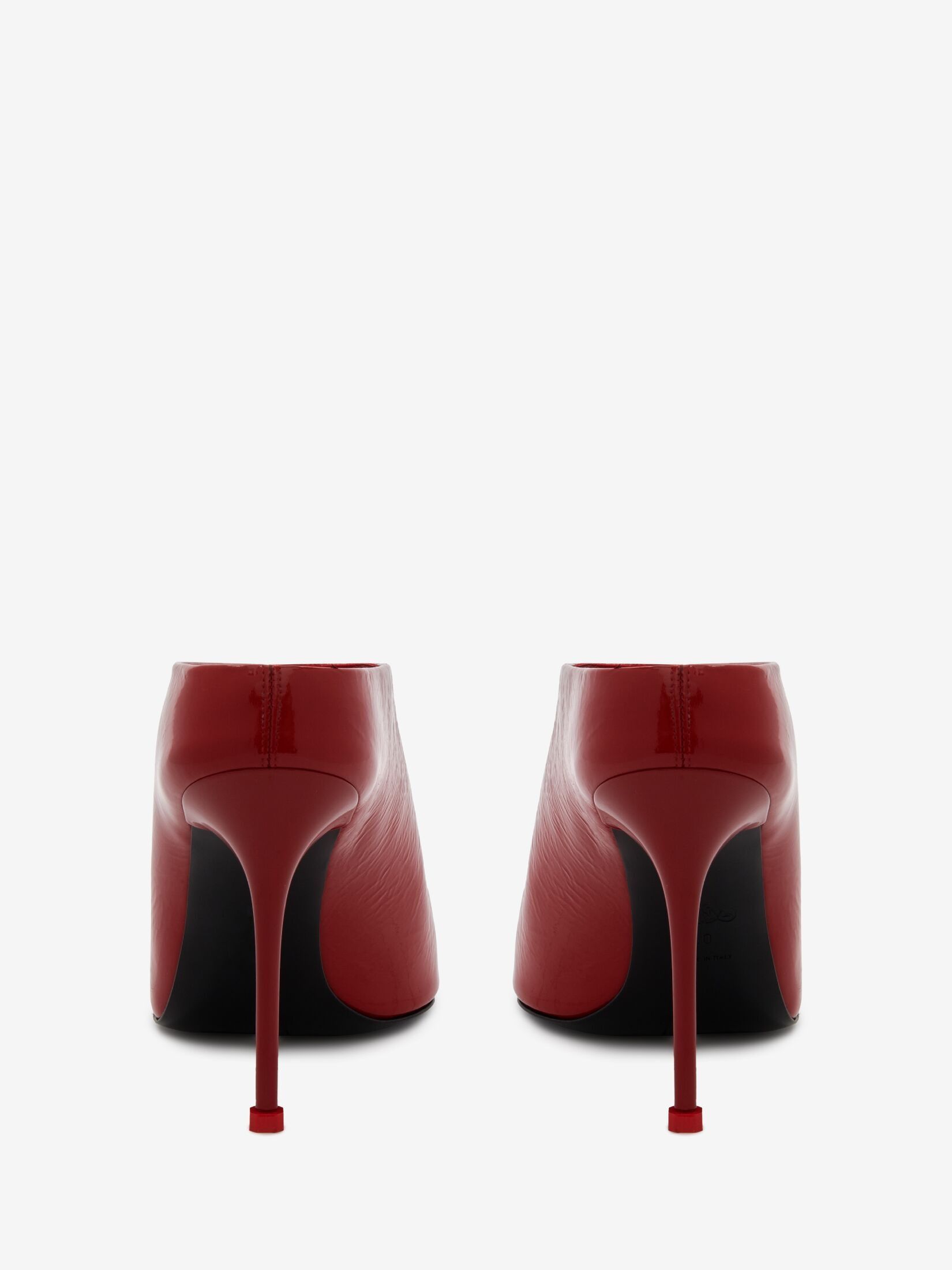 Alexander McQueen o1w1db10925 Thorn Mule in Red Size US 6 / IT 36 - 4 Thumbnail