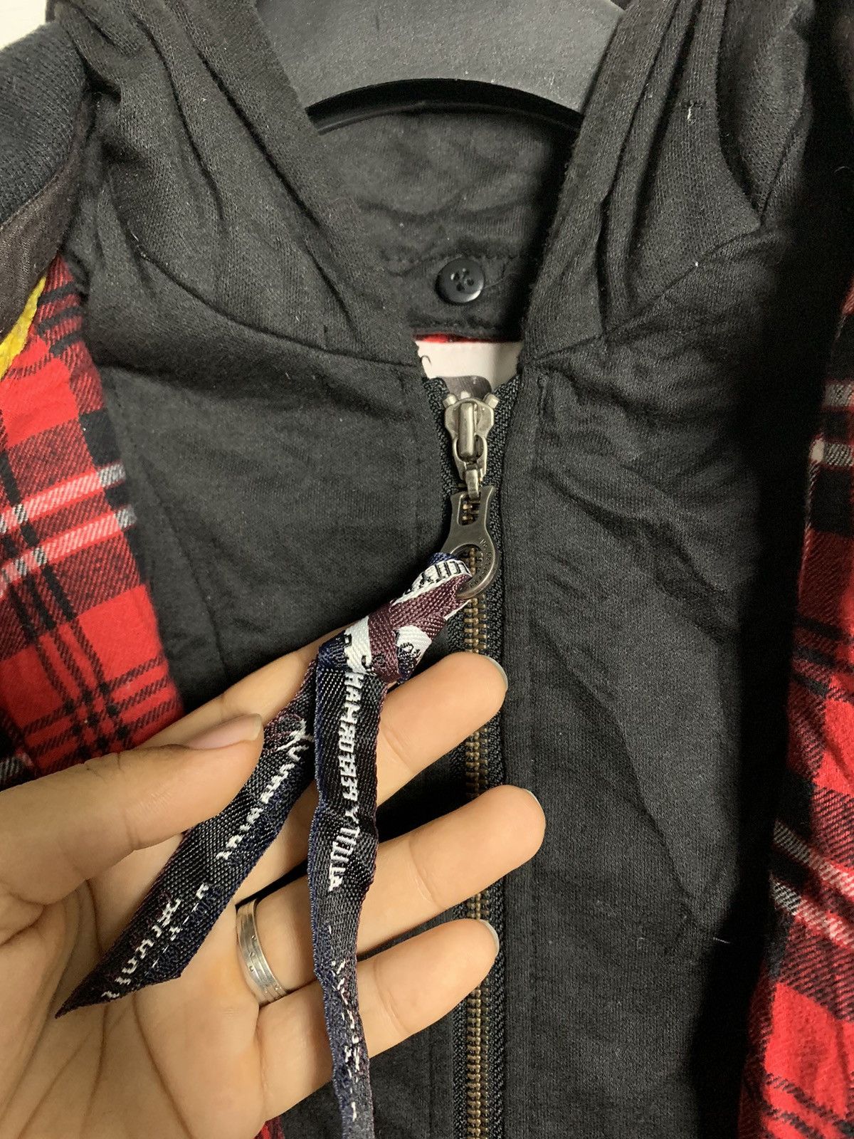 If Six Was Nine × Japanese Brand × Le Grande Bleu (L.G.B.) cero nias flannel zipper hoodie button ups shirt Size US M / EU 48-50 / 2 - 11 Thumbnail