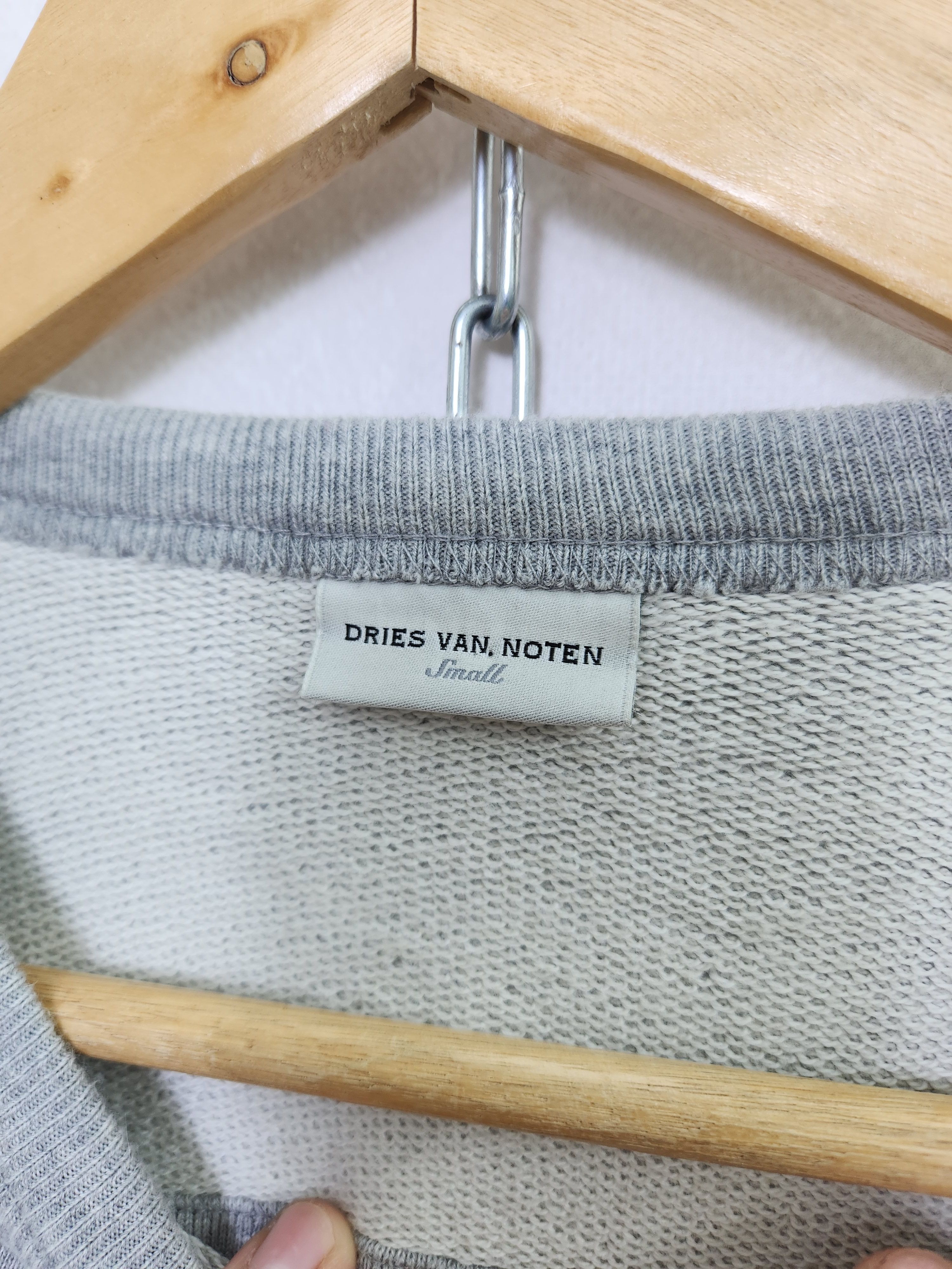 Dries Van Noten Dries Van Noten Oversized Cuff Terry Sweatshirt Size US S / EU 44-46 / 1 - 6 Thumbnail