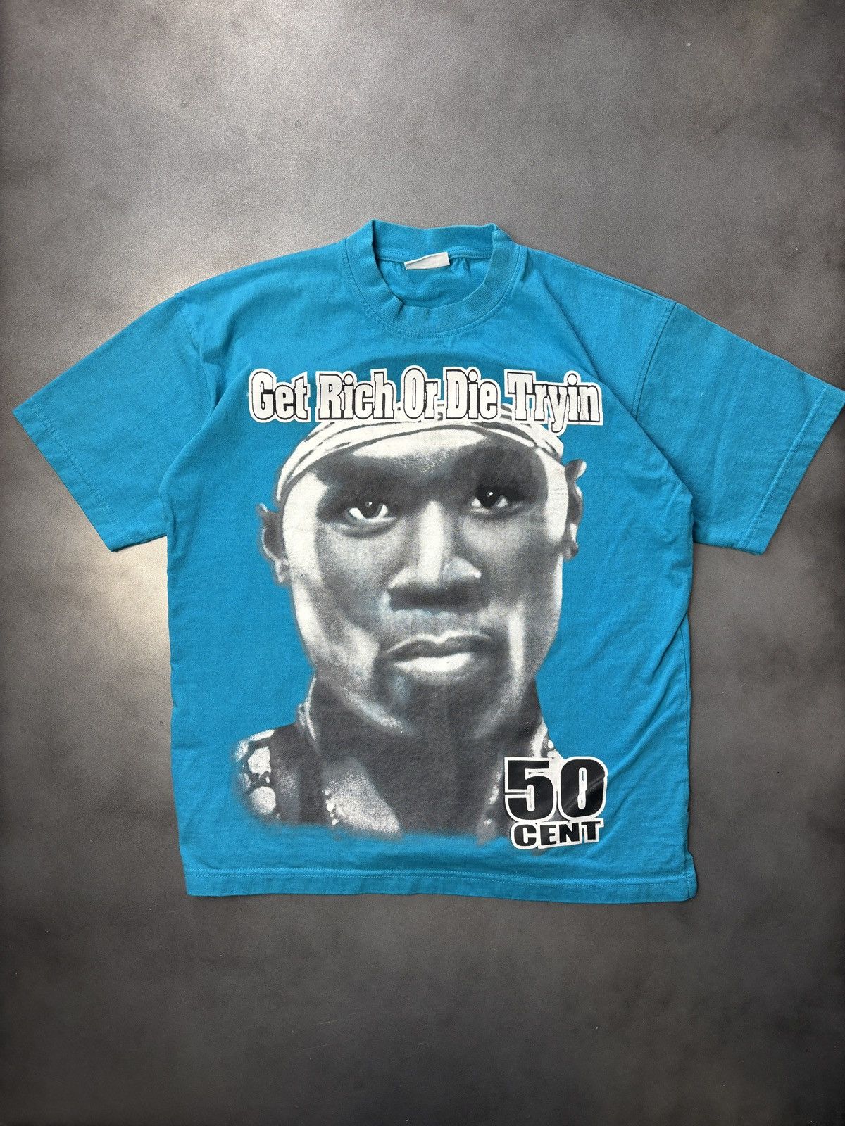 Rap Tees Vintage Bootleg 50 Cent Parking Lot Tee Shirt 1990s Y2K Rap Size US S / EU 44-46 / 1 - 1 Thumbnail